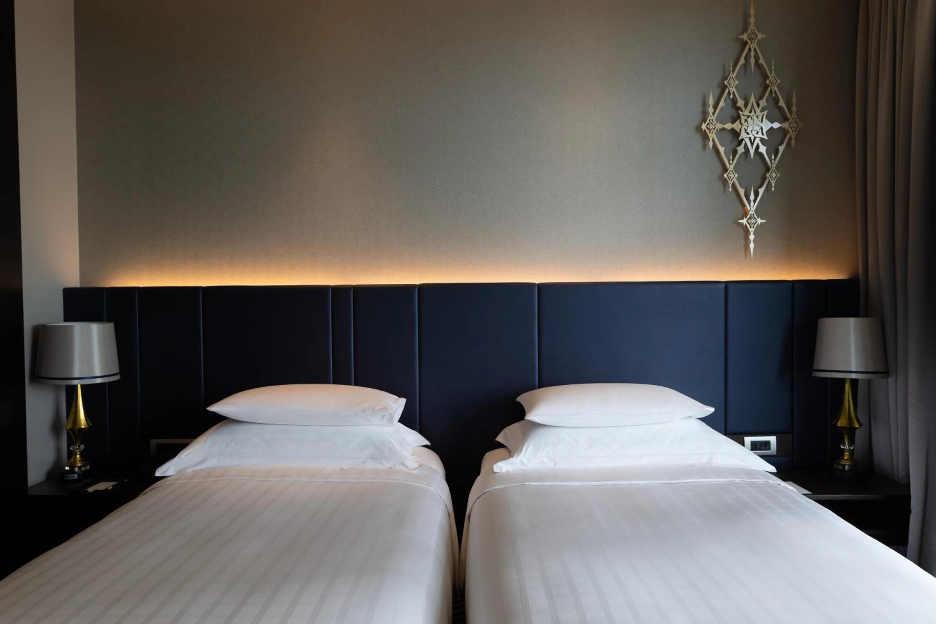 Bed in Chatrium Hotel Riverside Bangkok