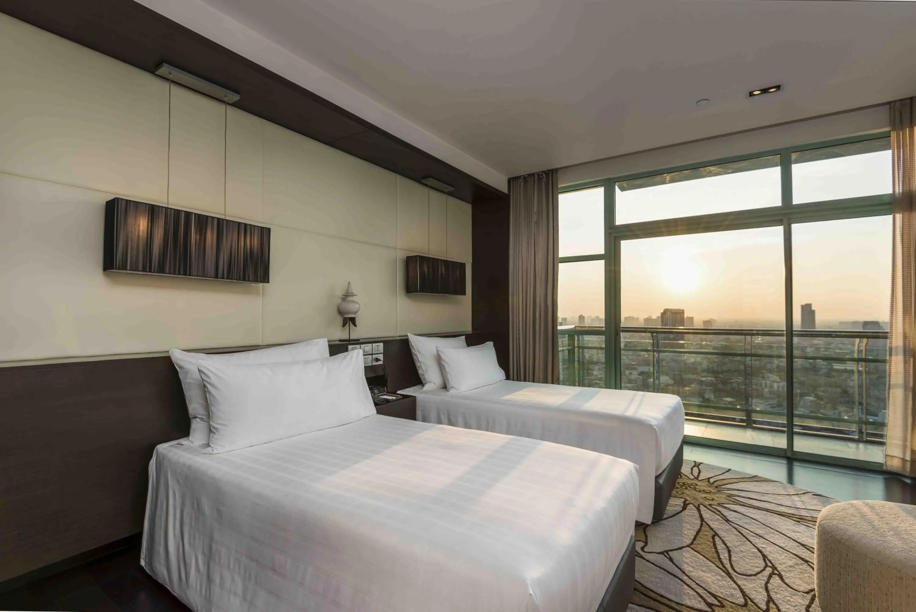 Bed in Chatrium Hotel Riverside Bangkok