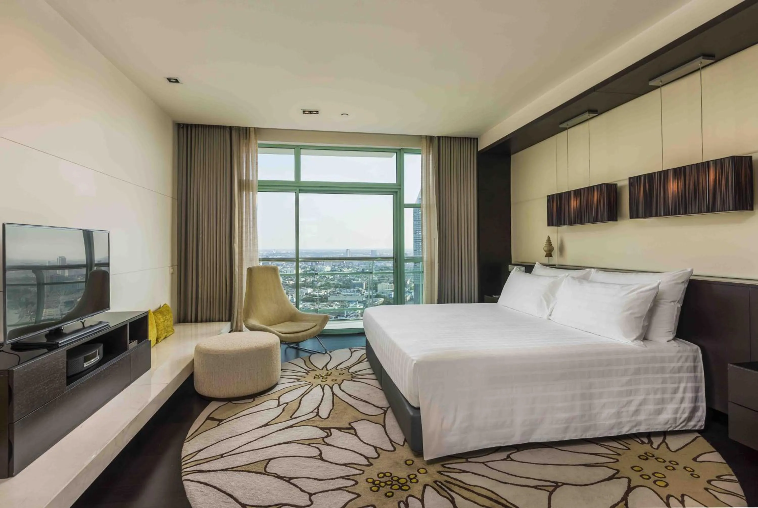 Bed in Chatrium Hotel Riverside Bangkok