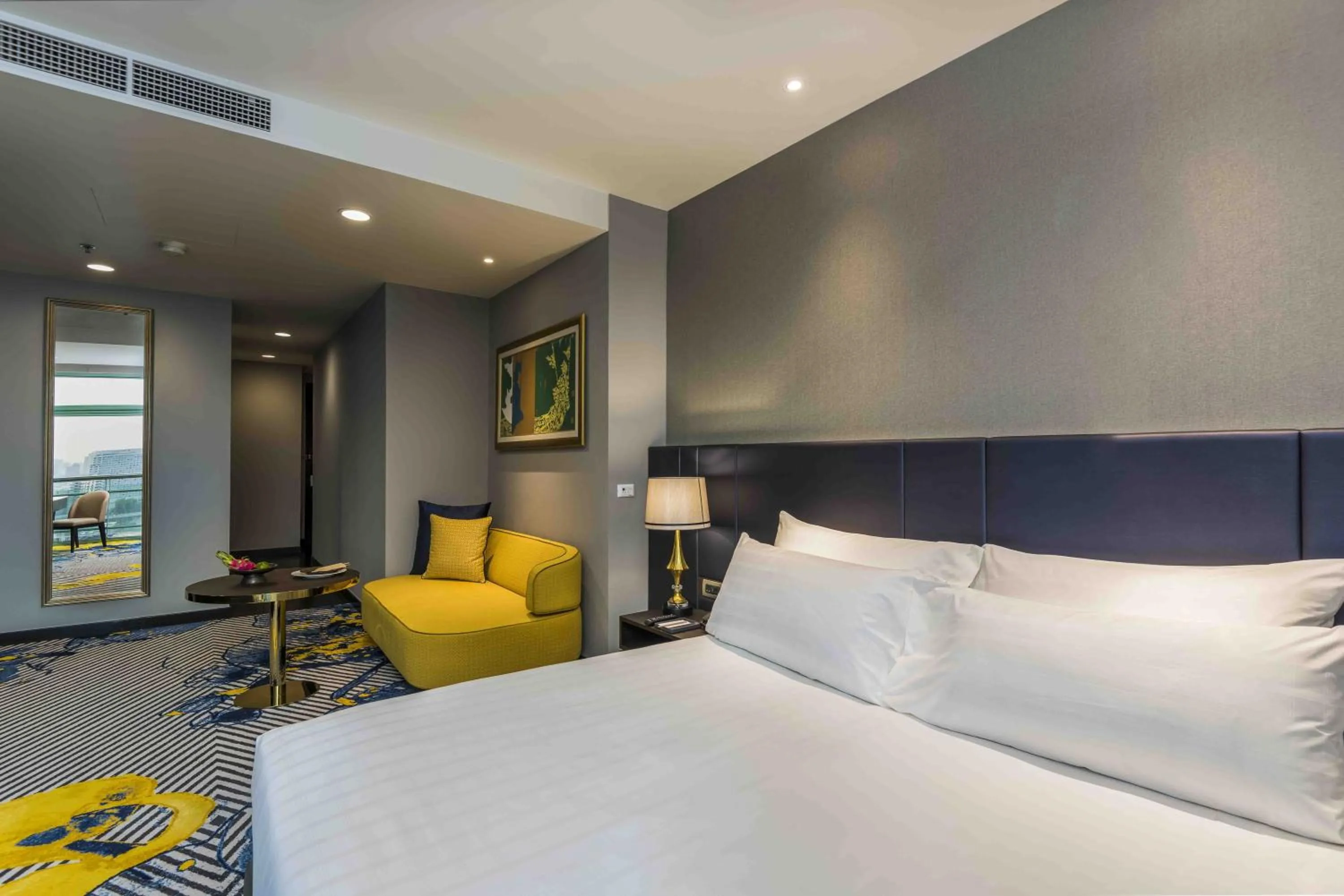 Bed in Chatrium Hotel Riverside Bangkok