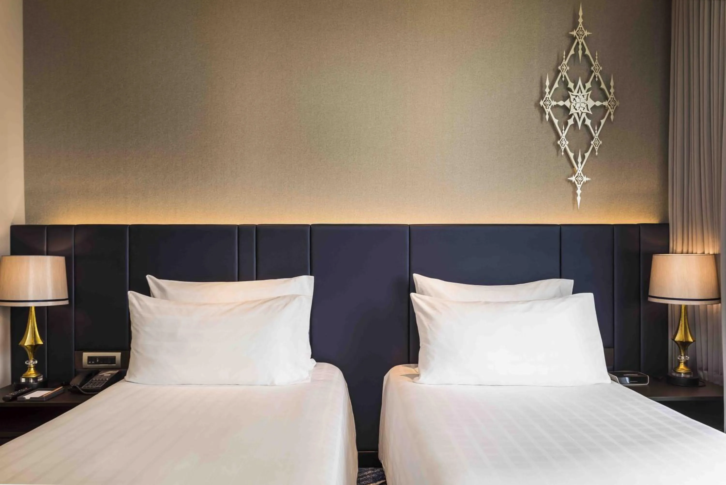 Bed in Chatrium Hotel Riverside Bangkok