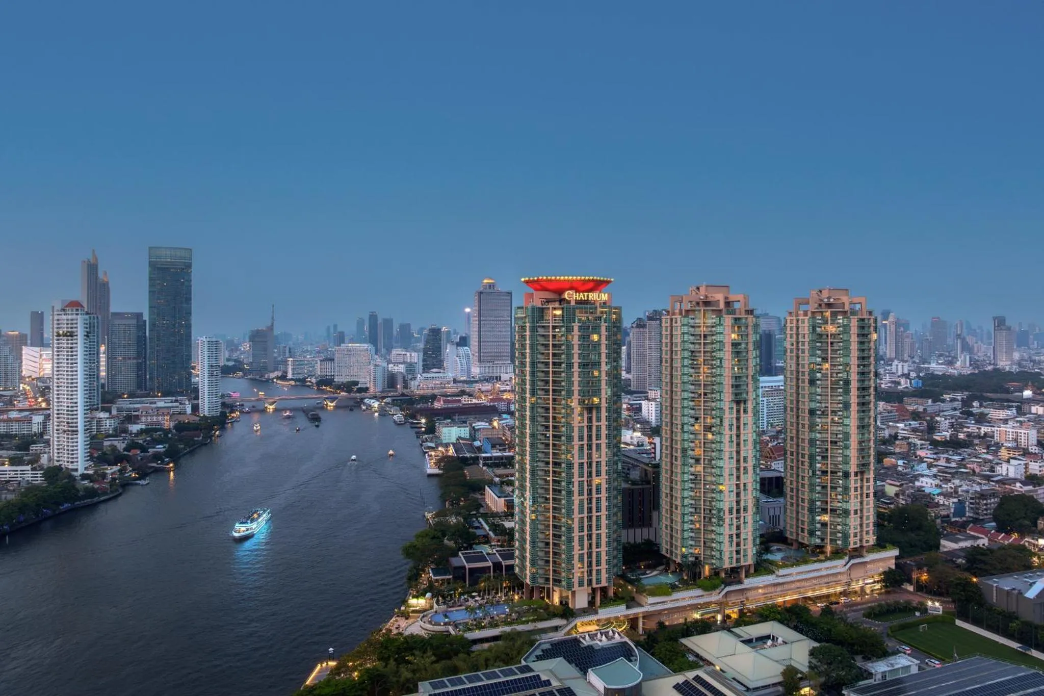 Property building in Chatrium Hotel Riverside Bangkok