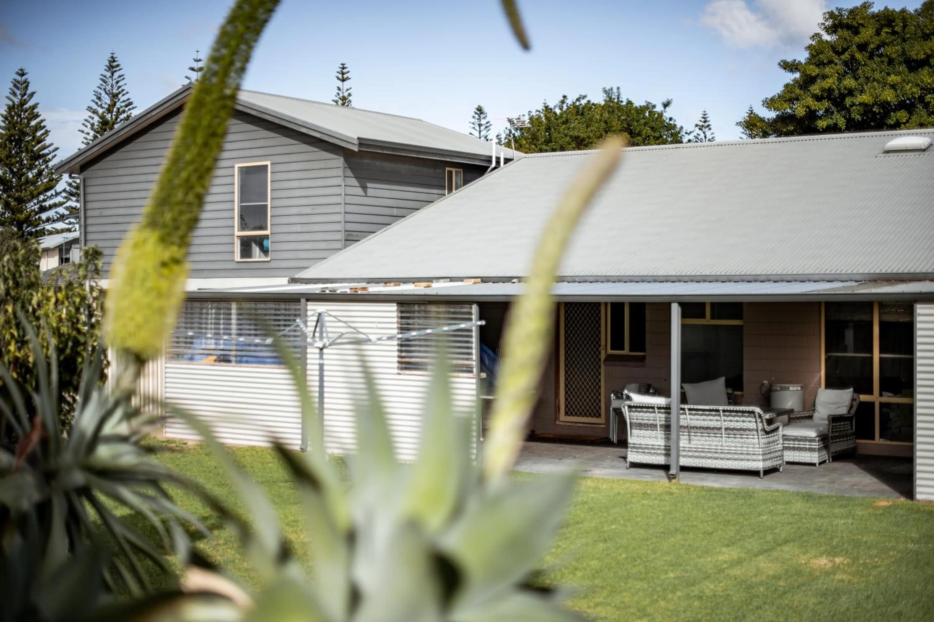 Garden view in Archipelago Apartments Esperance