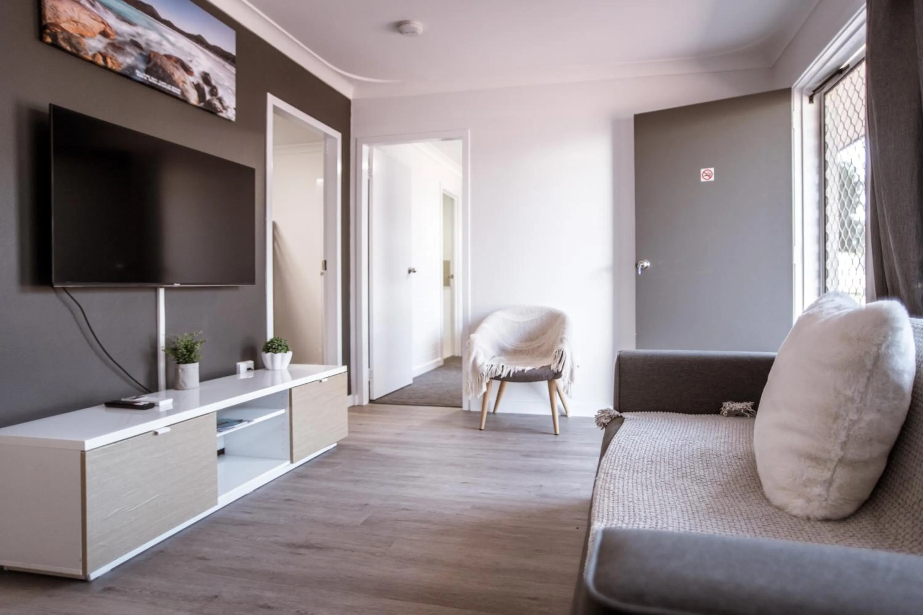 Living room in Archipelago Apartments Esperance