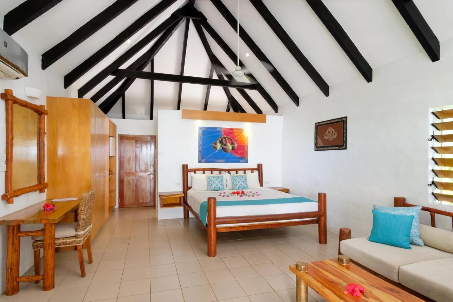 Bed in Tropica Island Resort-Adults Only
