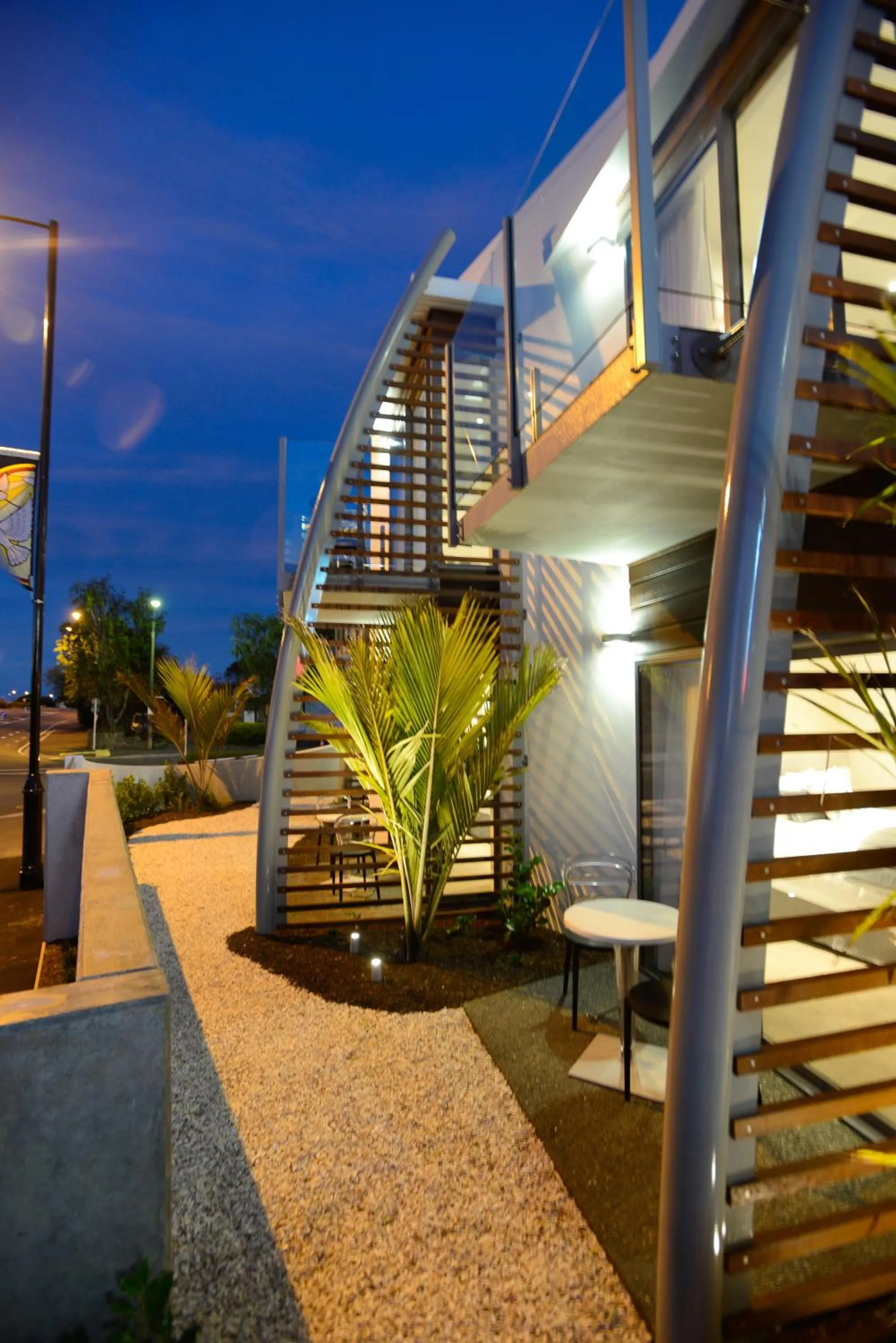 Facade/entrance in The Sails Nelson