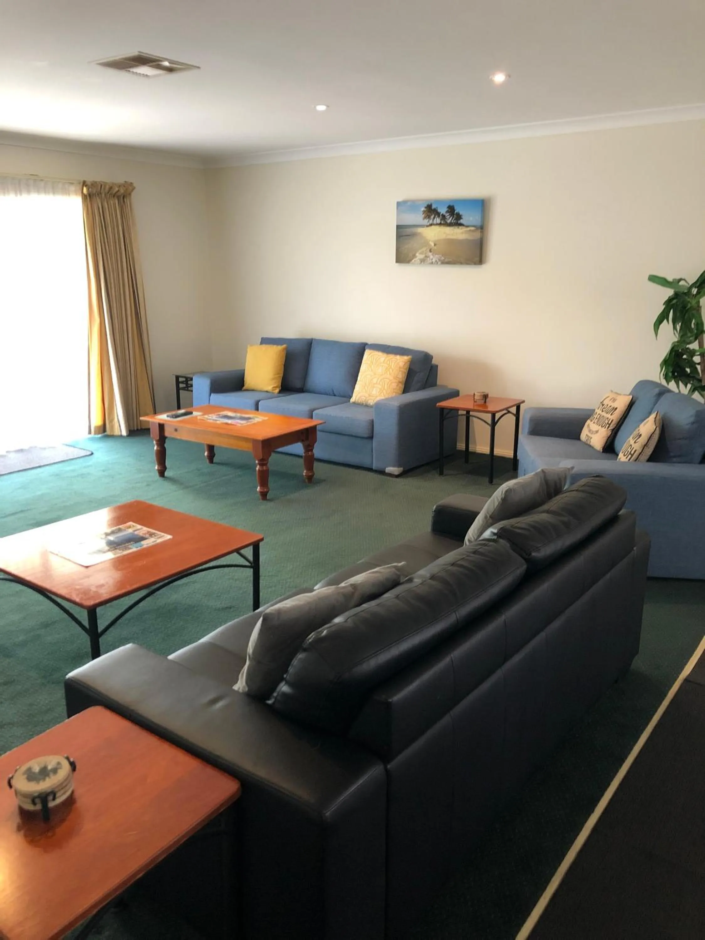 Living room in Beaches Serviced Apartments