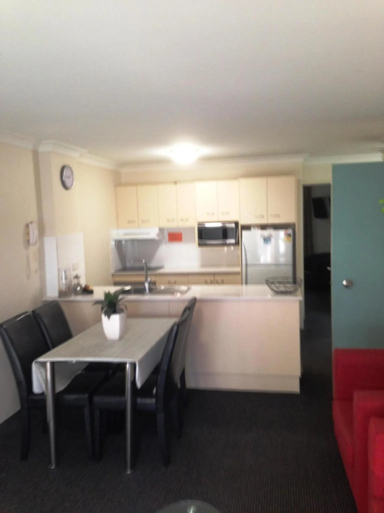 Kitchen or kitchenette in Beaches Serviced Apartments