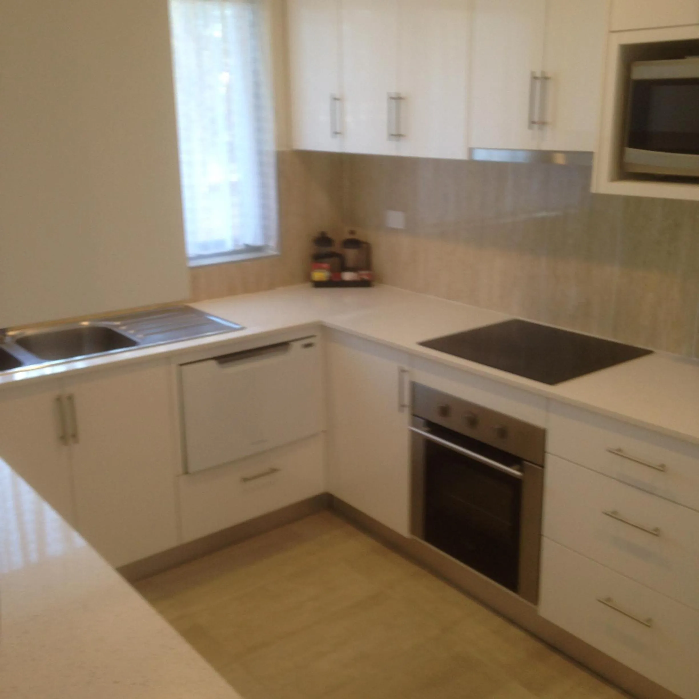 Kitchen or kitchenette in Beaches Serviced Apartments