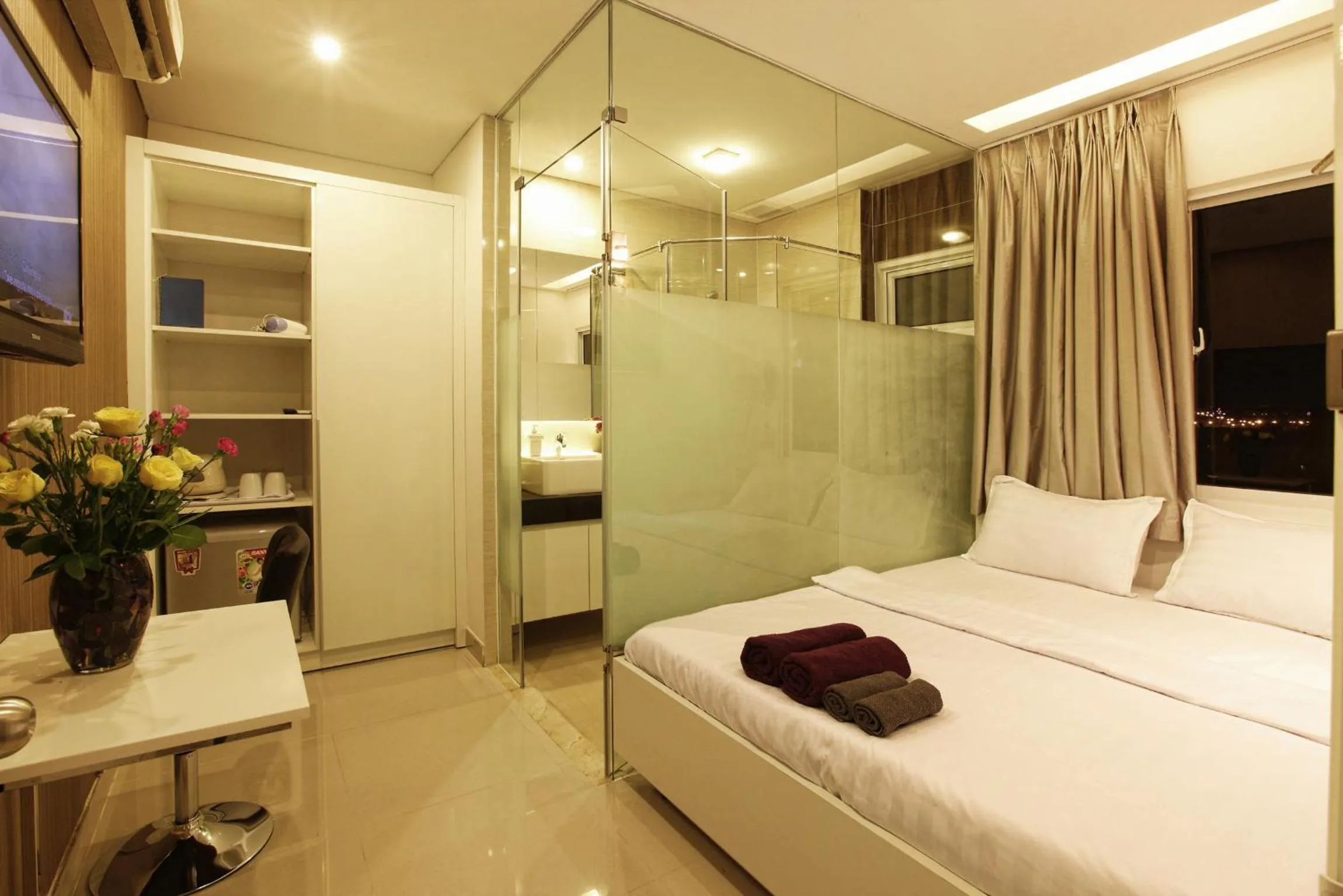 Bed in Yellow House Saigon