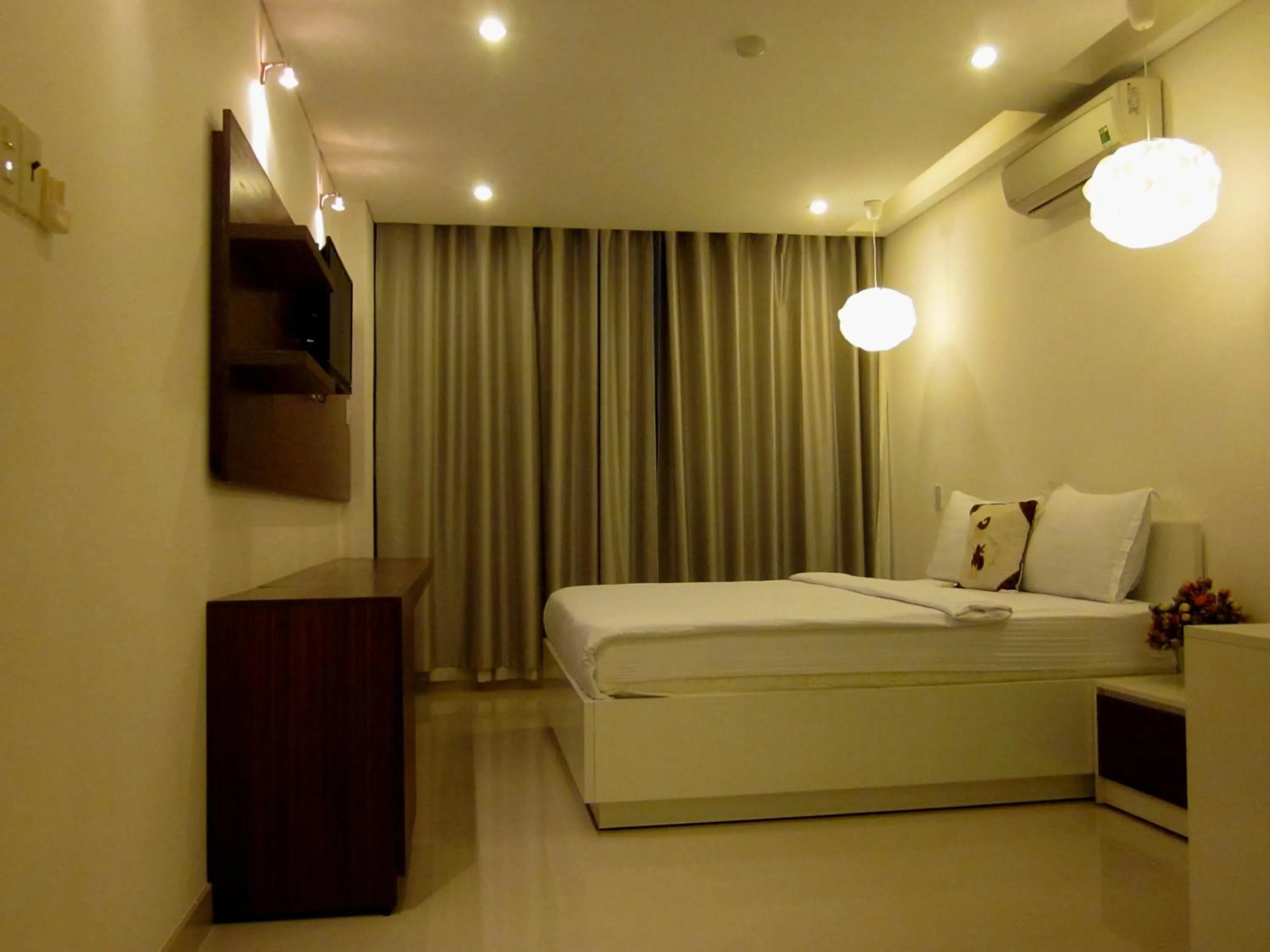 Bed in Yellow House Saigon