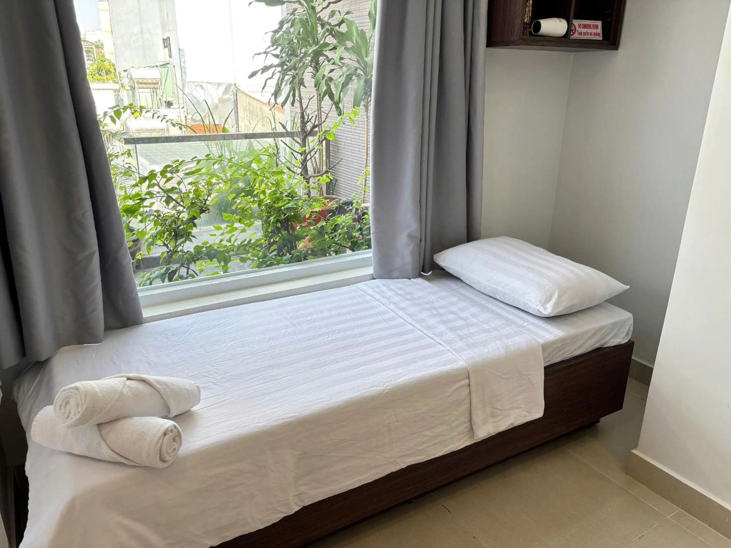 Bed in Yellow House Saigon