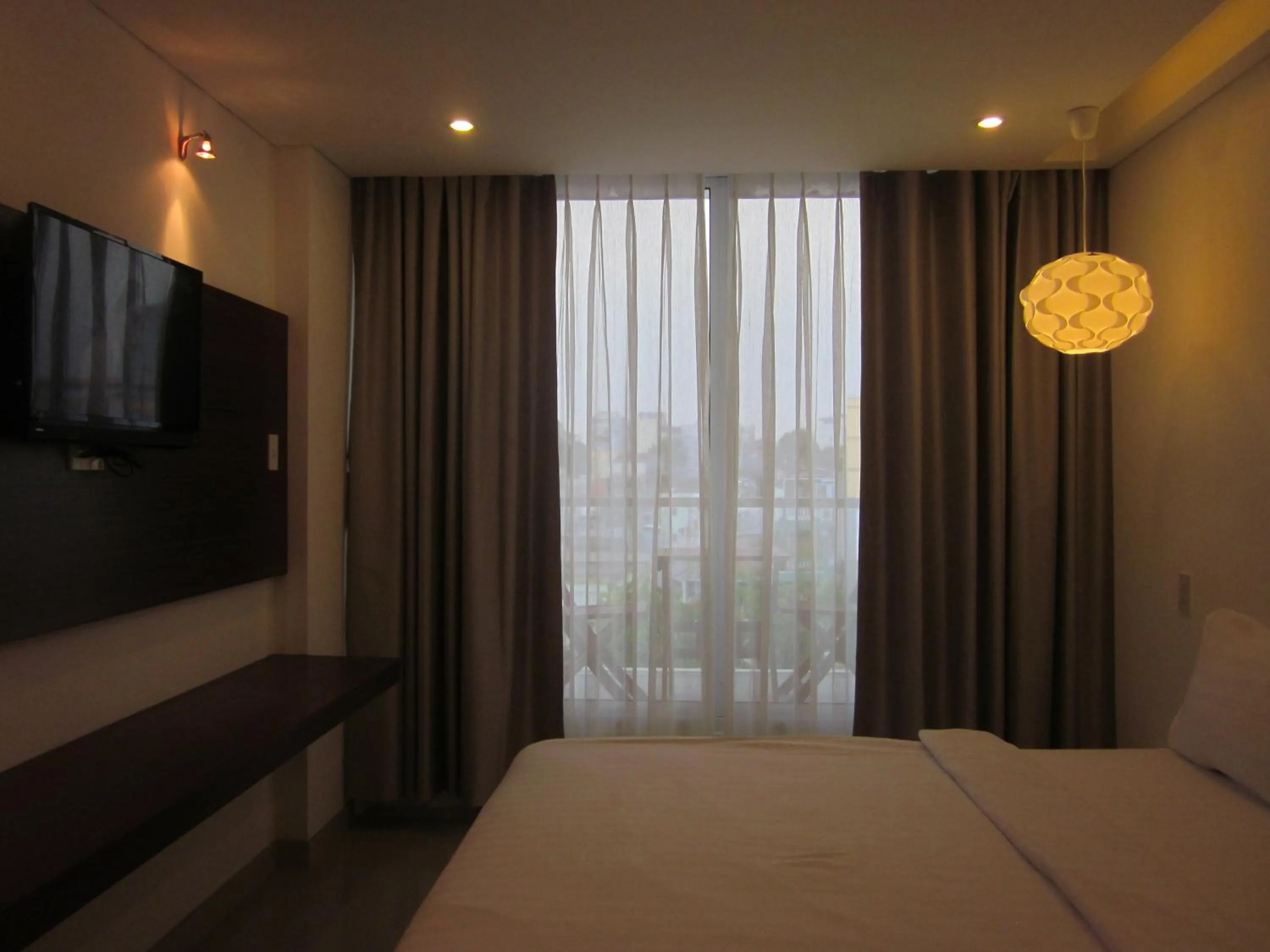 Decorative detail, Bed in Yellow House Saigon