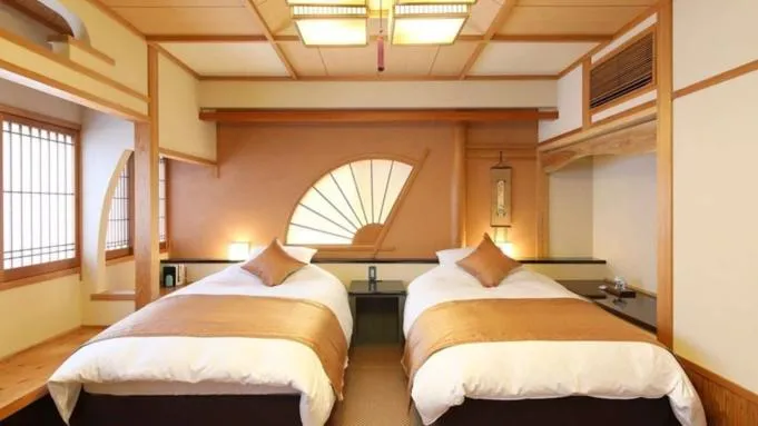 Bedroom, Bed in Ryokan Shinsen