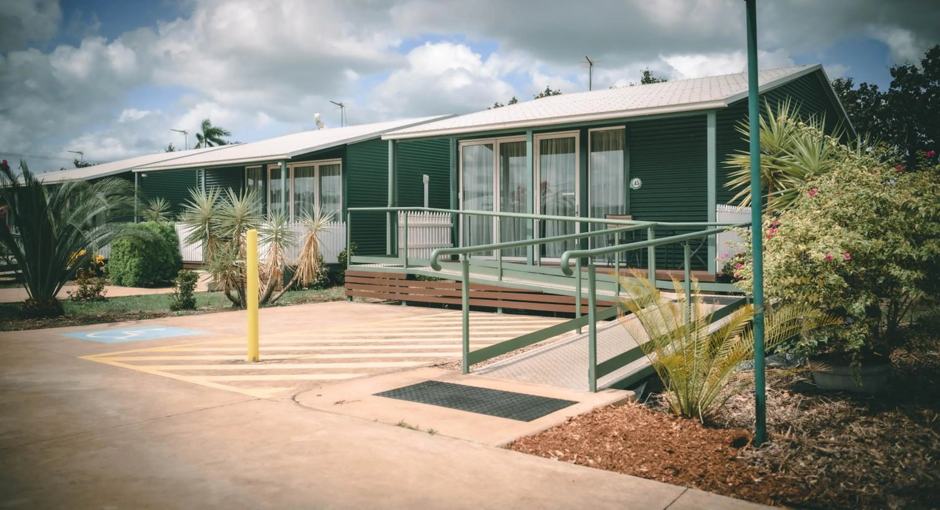 Patio in Darwin Resort