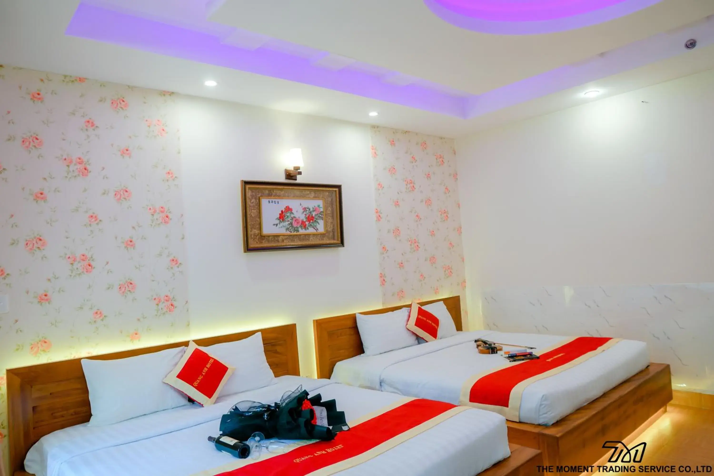 Quadruple Room with Balcony in Seika Hotel by The Moment Quadruple Room with Balcony in Seika Hotel by The Moment