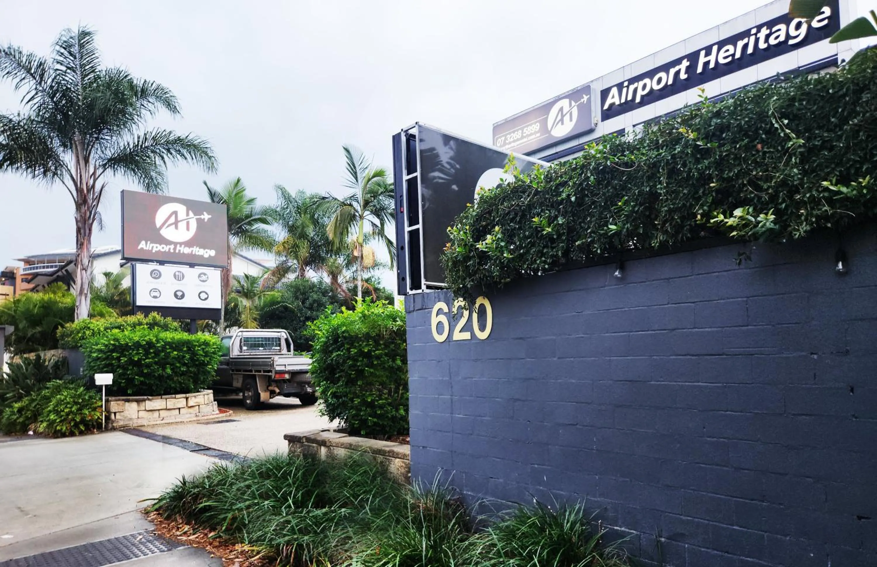 Property building in Airport Heritage Motel