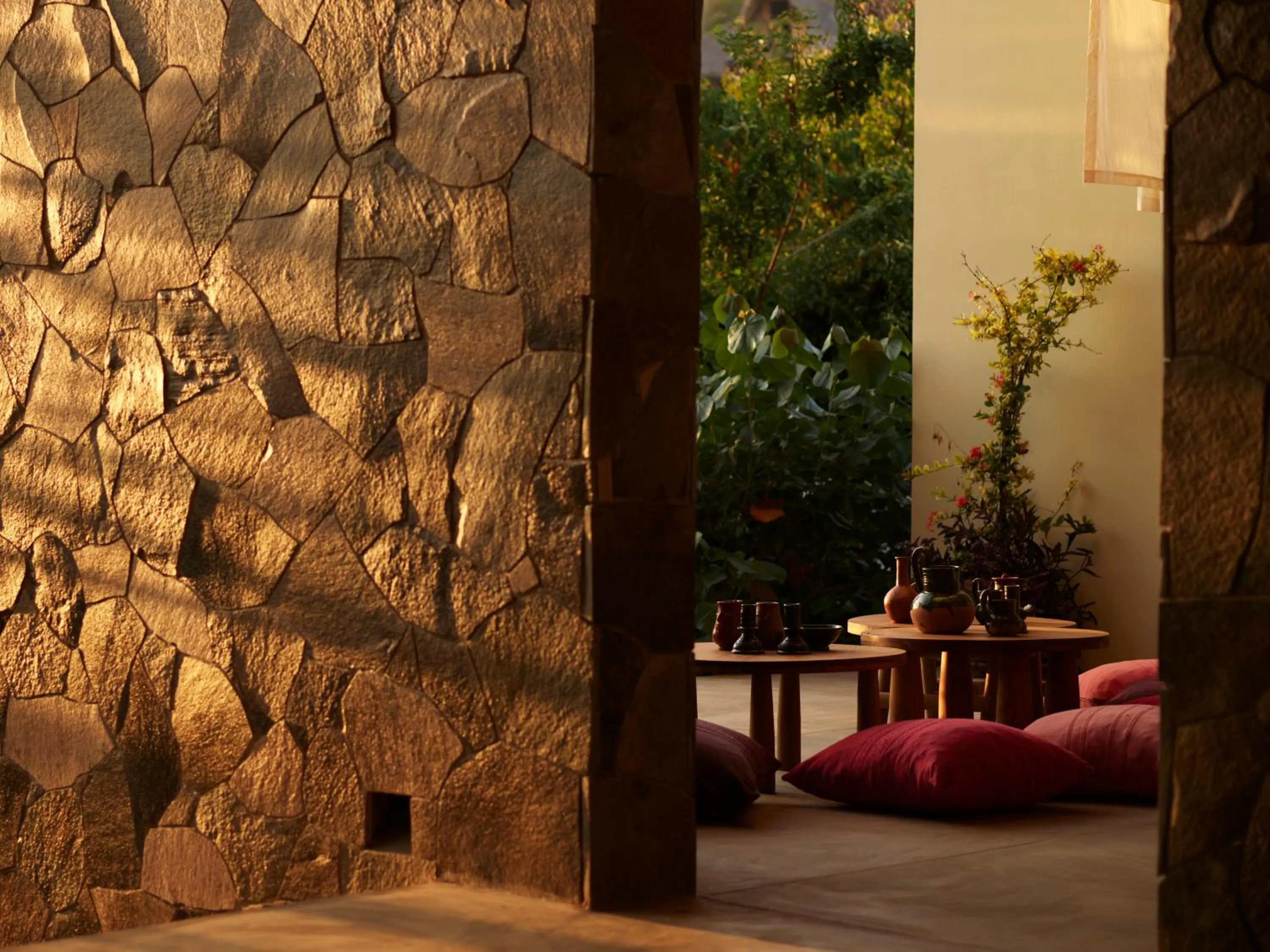 Seating area in Cocolia Hotel