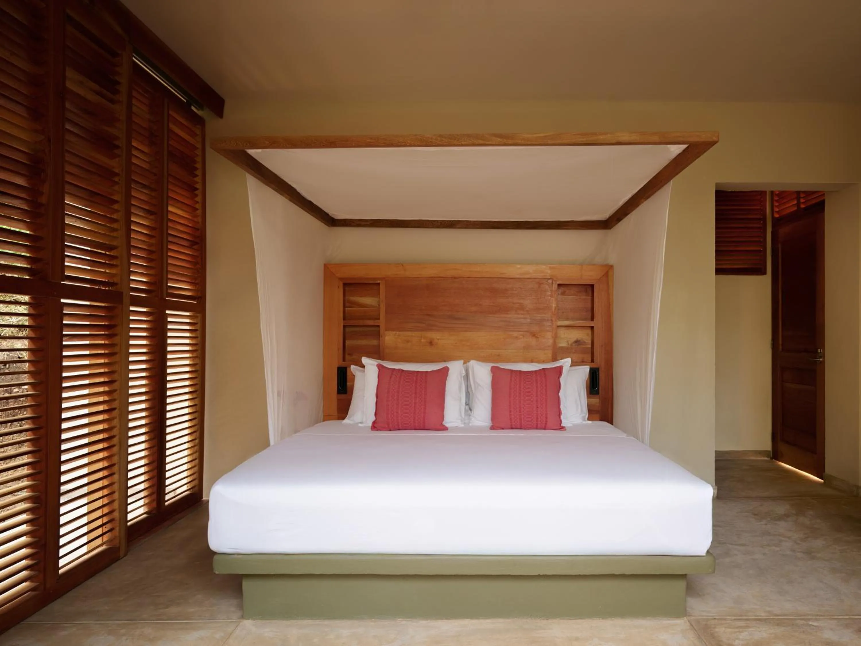 Bed in Cocolia Hotel