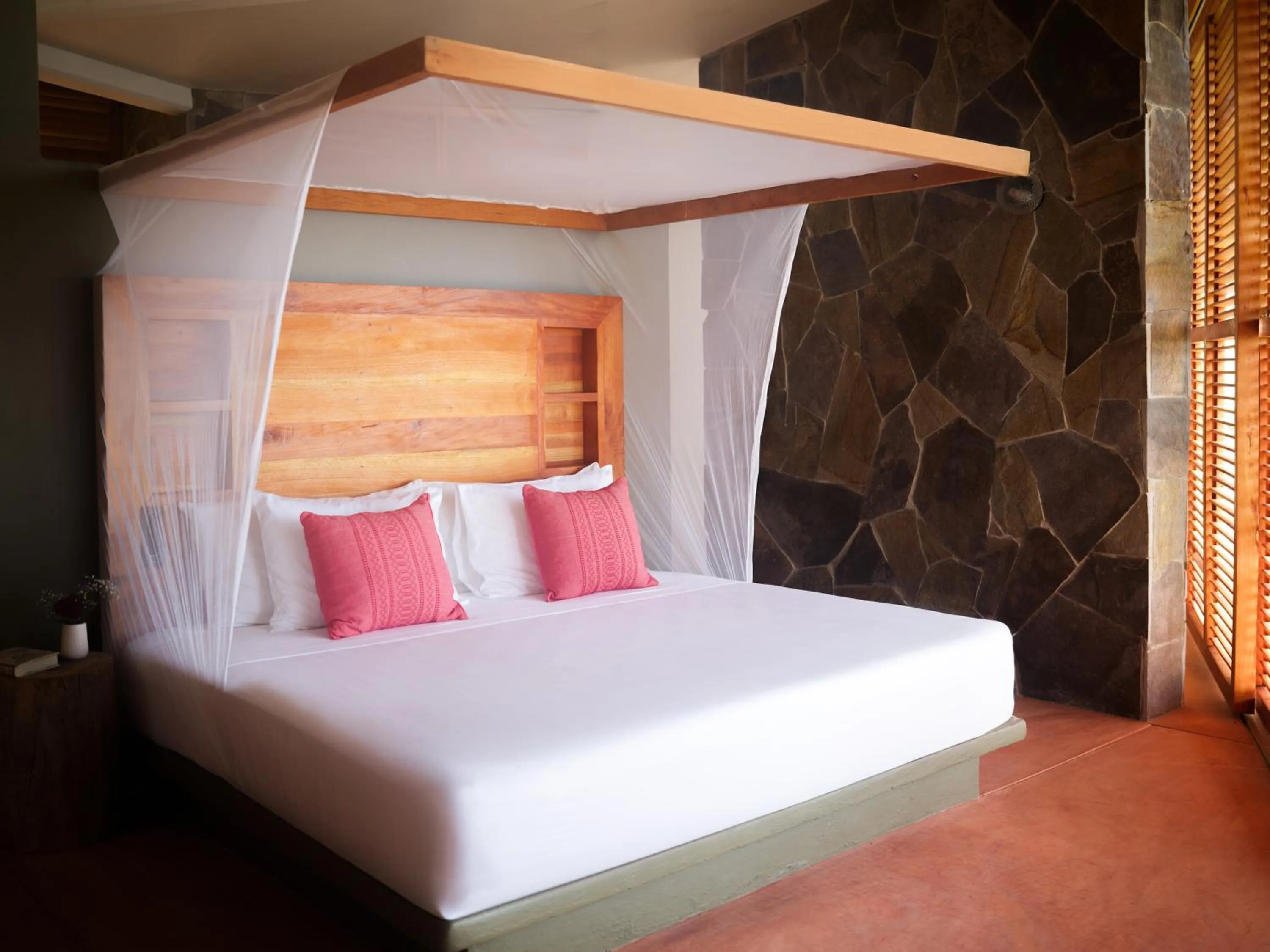 Bed in Cocolia Hotel