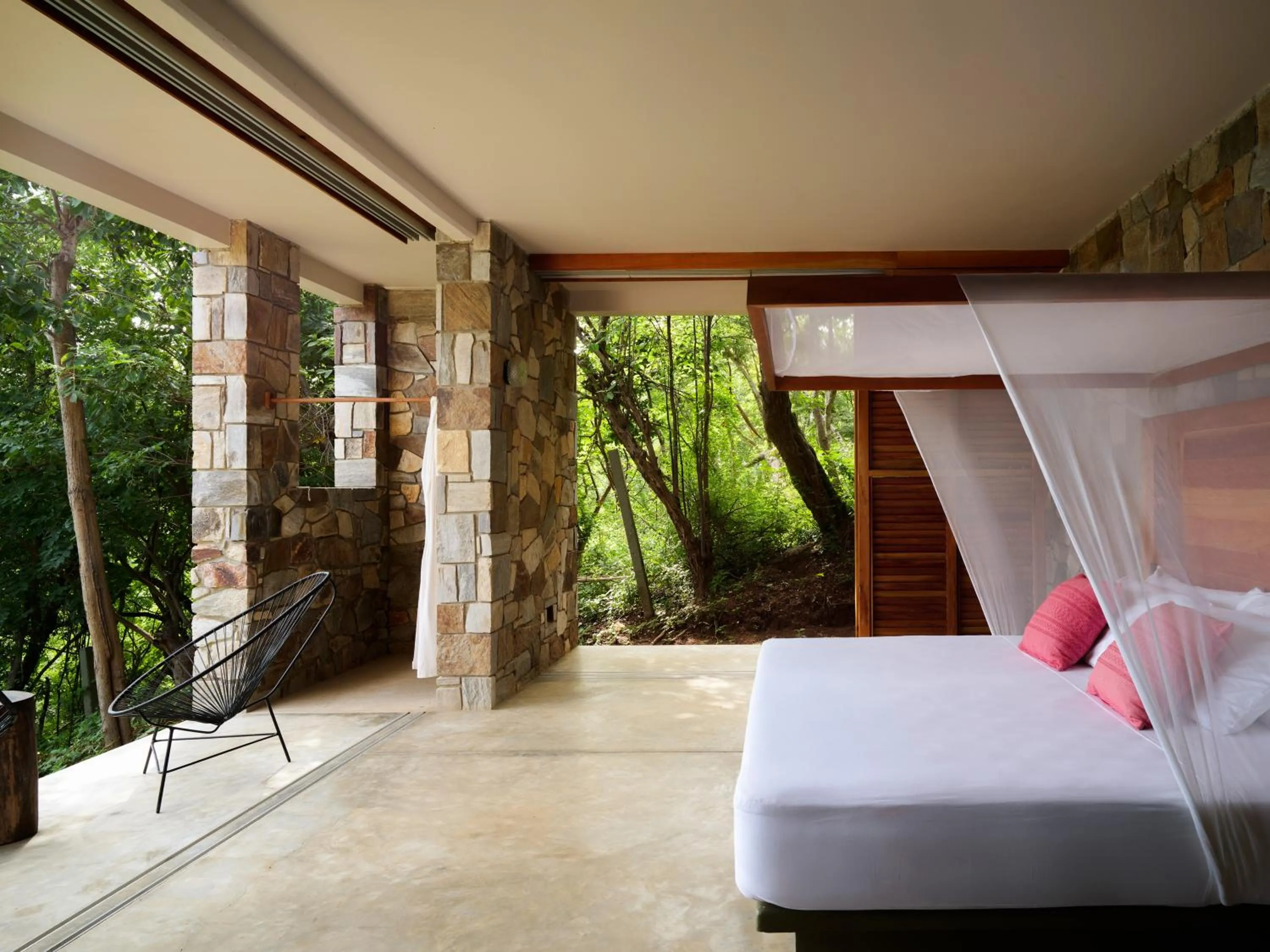 Bed in Cocolia Hotel