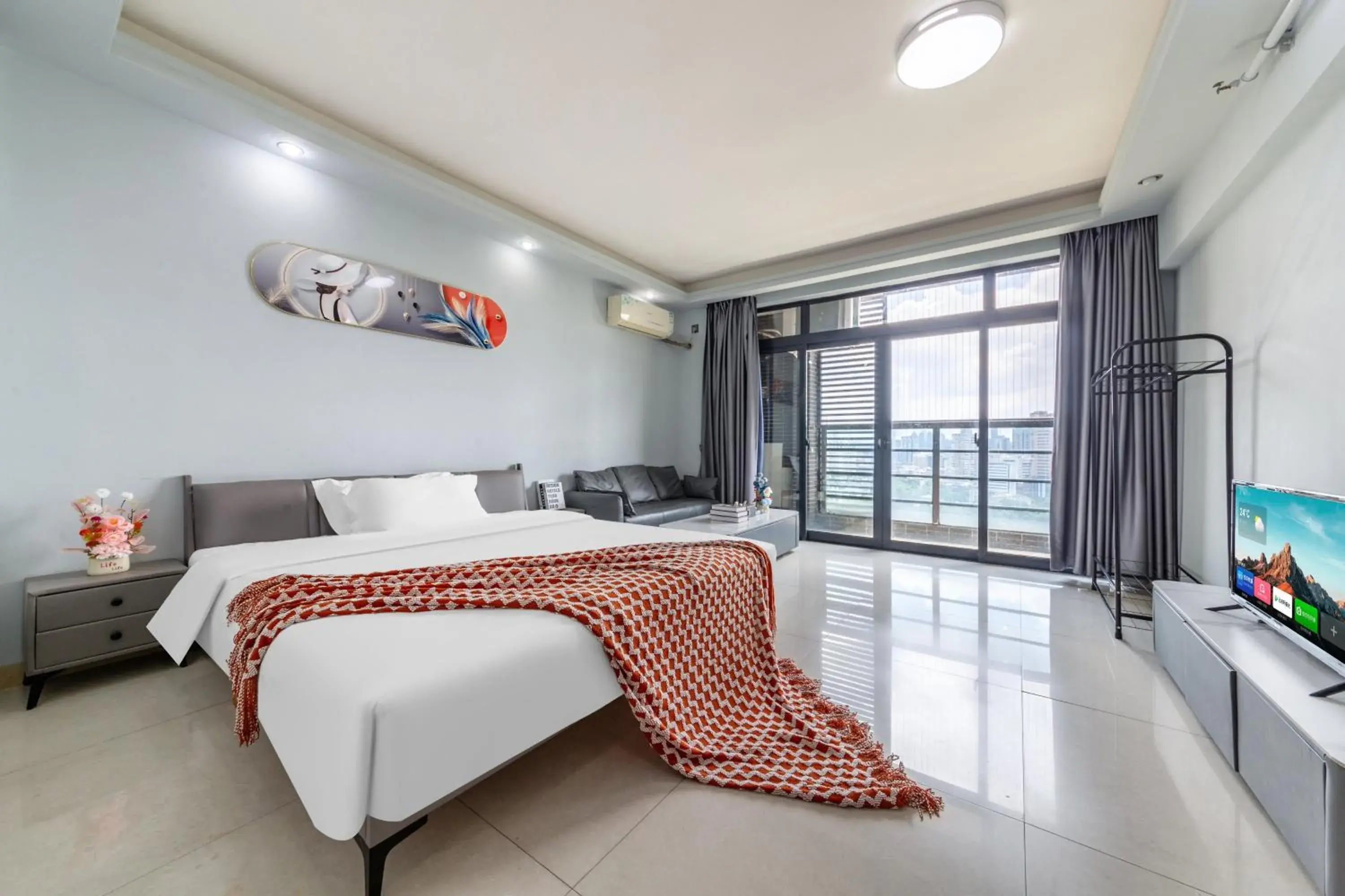 Double or Twin Room with Private Bathroom in Mihua Times You Apartment Double or Twin Room with Private Bathroom in Mihua Times You Apartment