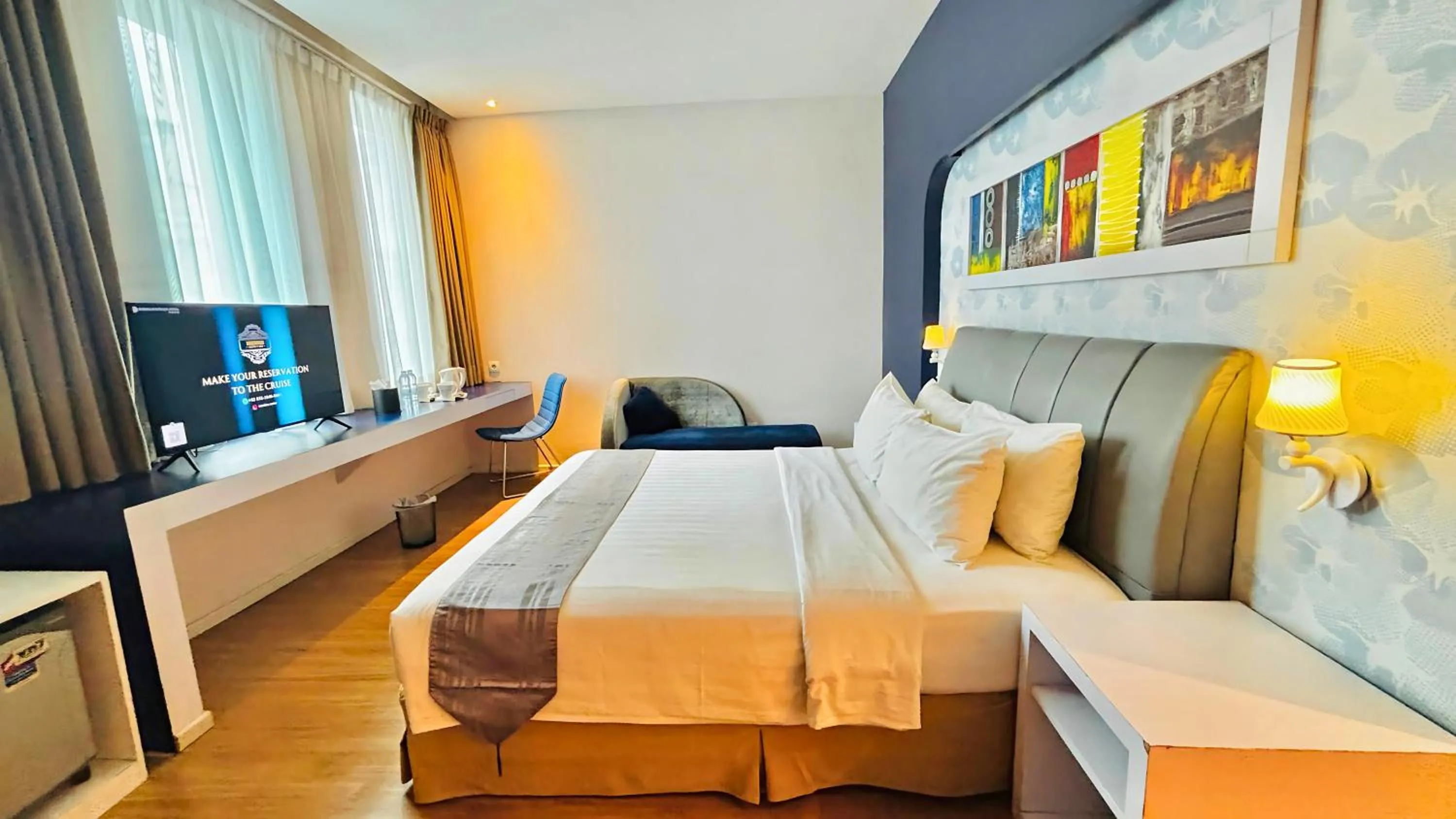 Bed in Karibia Boutique Hotel