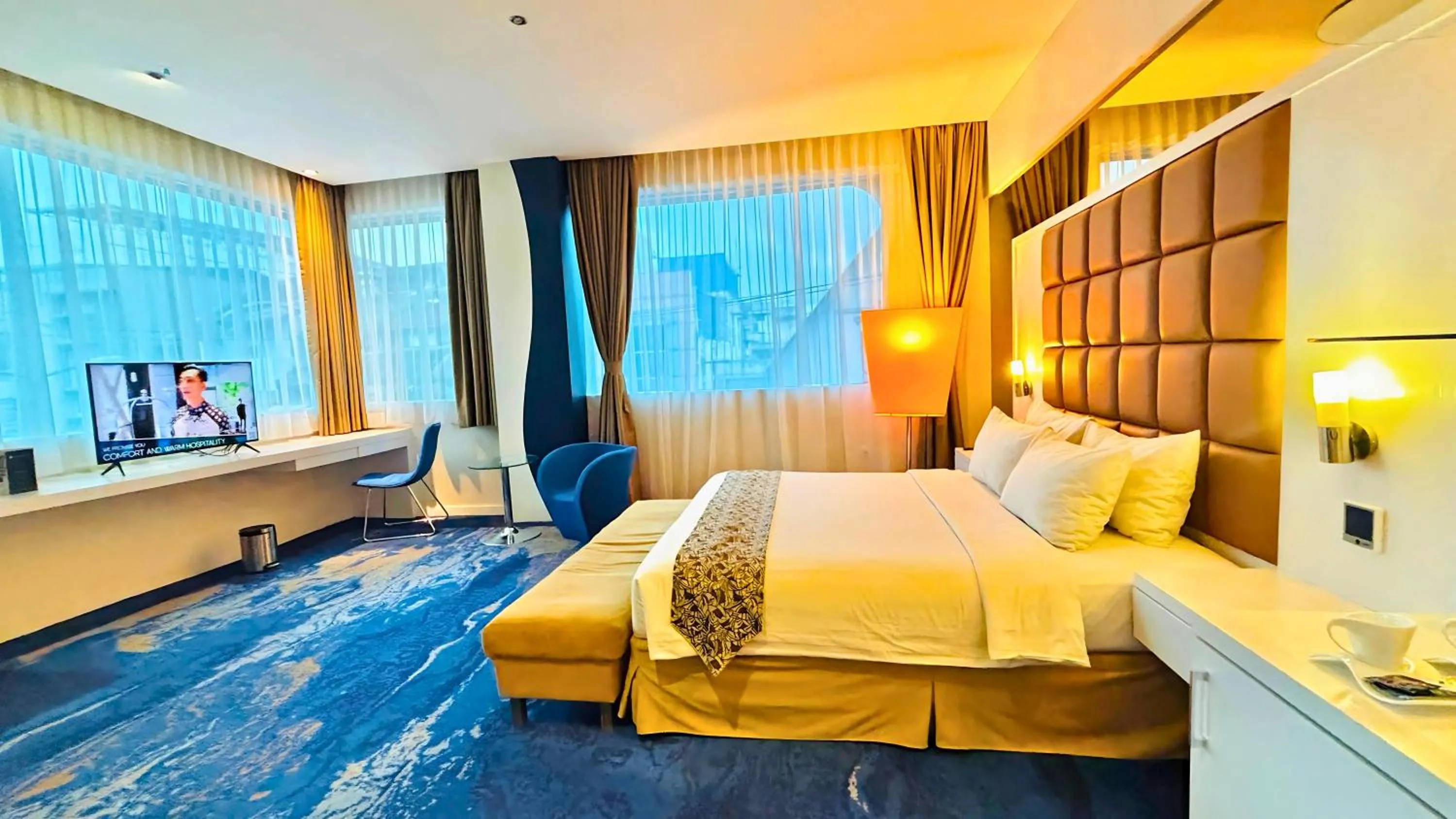 Bed in Karibia Boutique Hotel