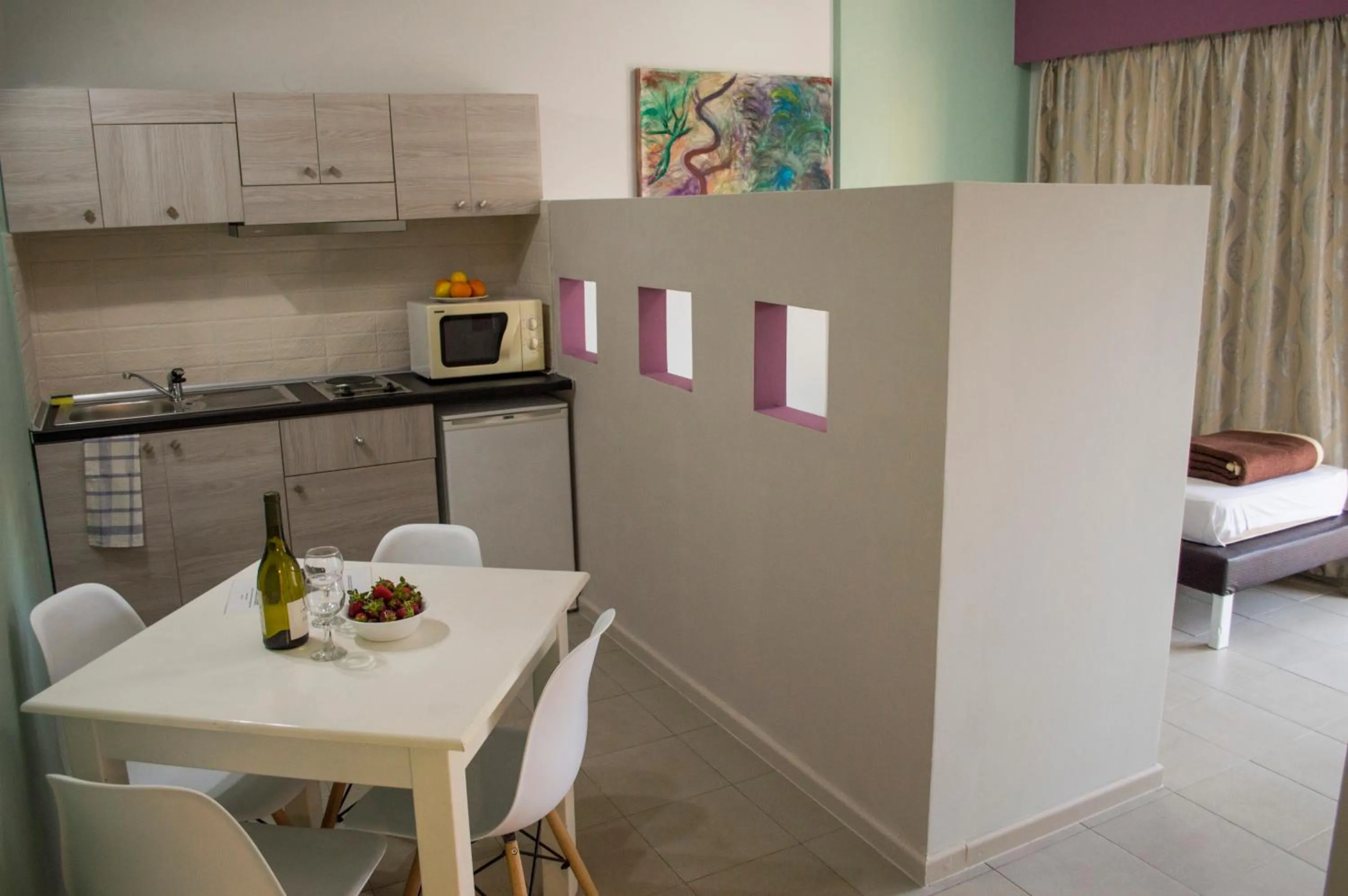 Living room in Nireas Hotel