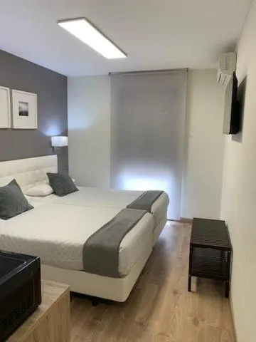 Bed in Hostal el Rocio