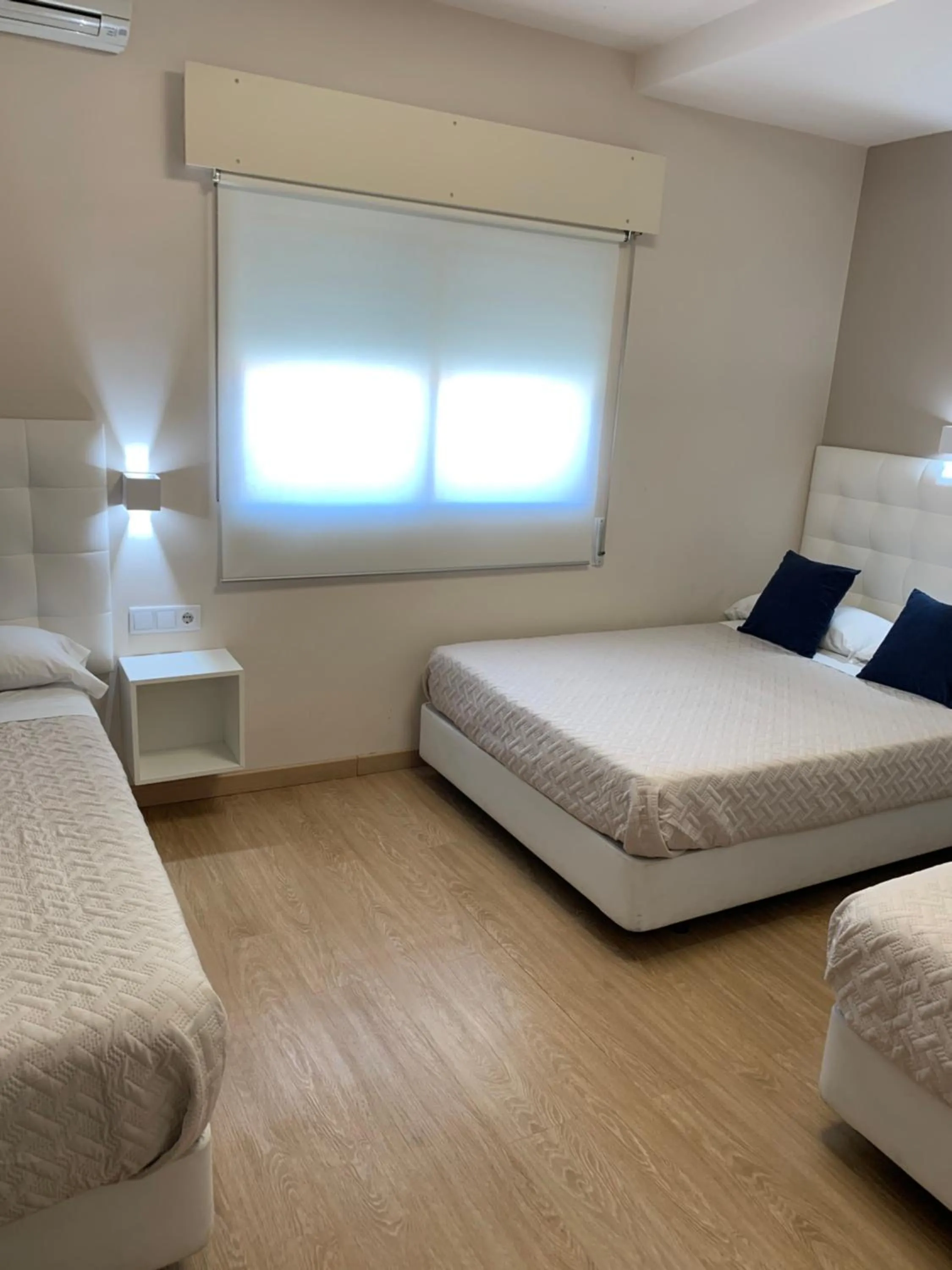 Bed in Hostal el Rocio