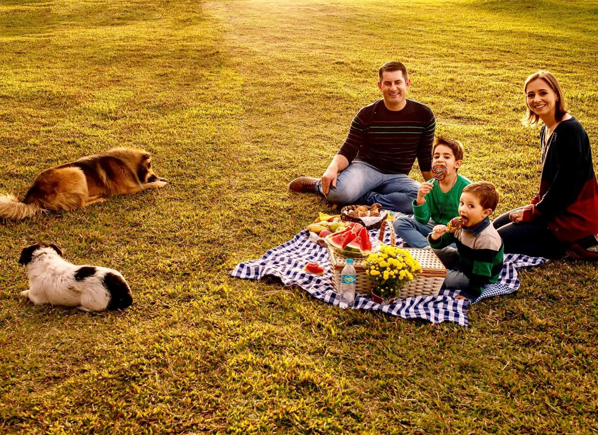 People in Tedesco Eco Park