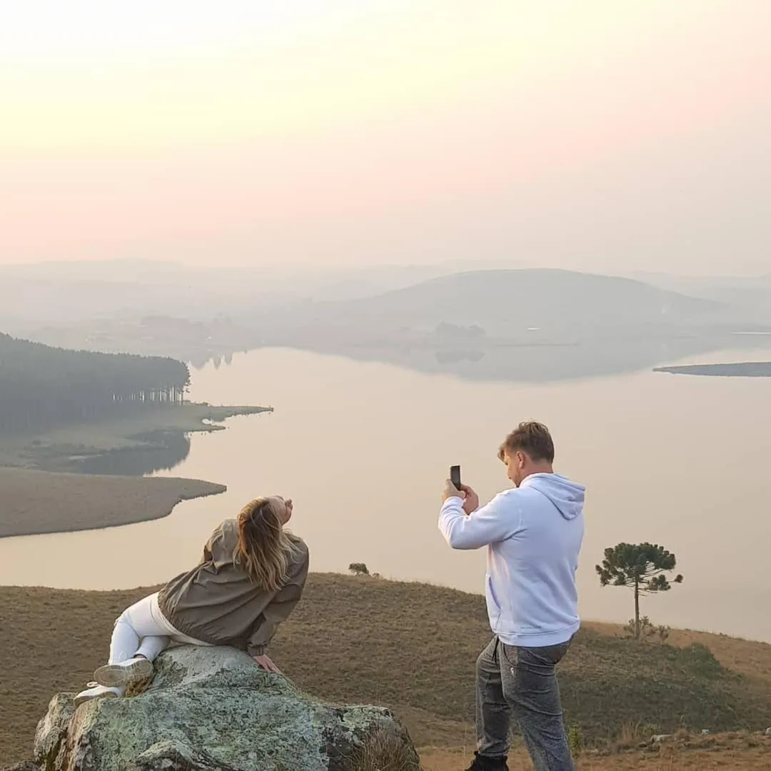 Sunset in Tedesco Eco Park