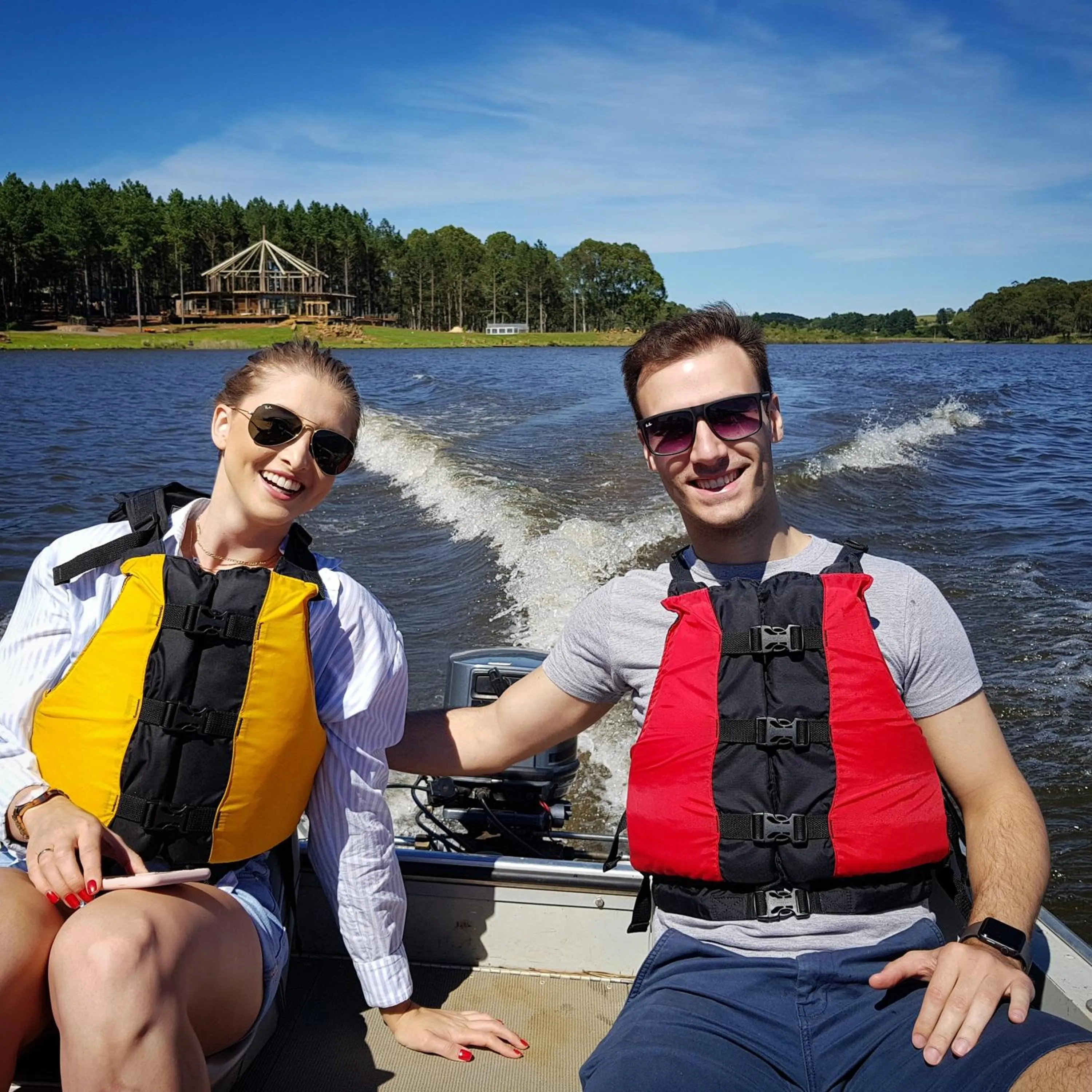 People in Tedesco Eco Park