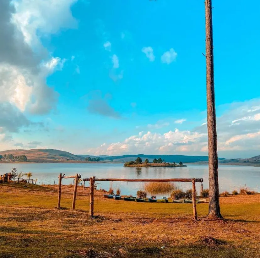 Lake view in Tedesco Eco Park