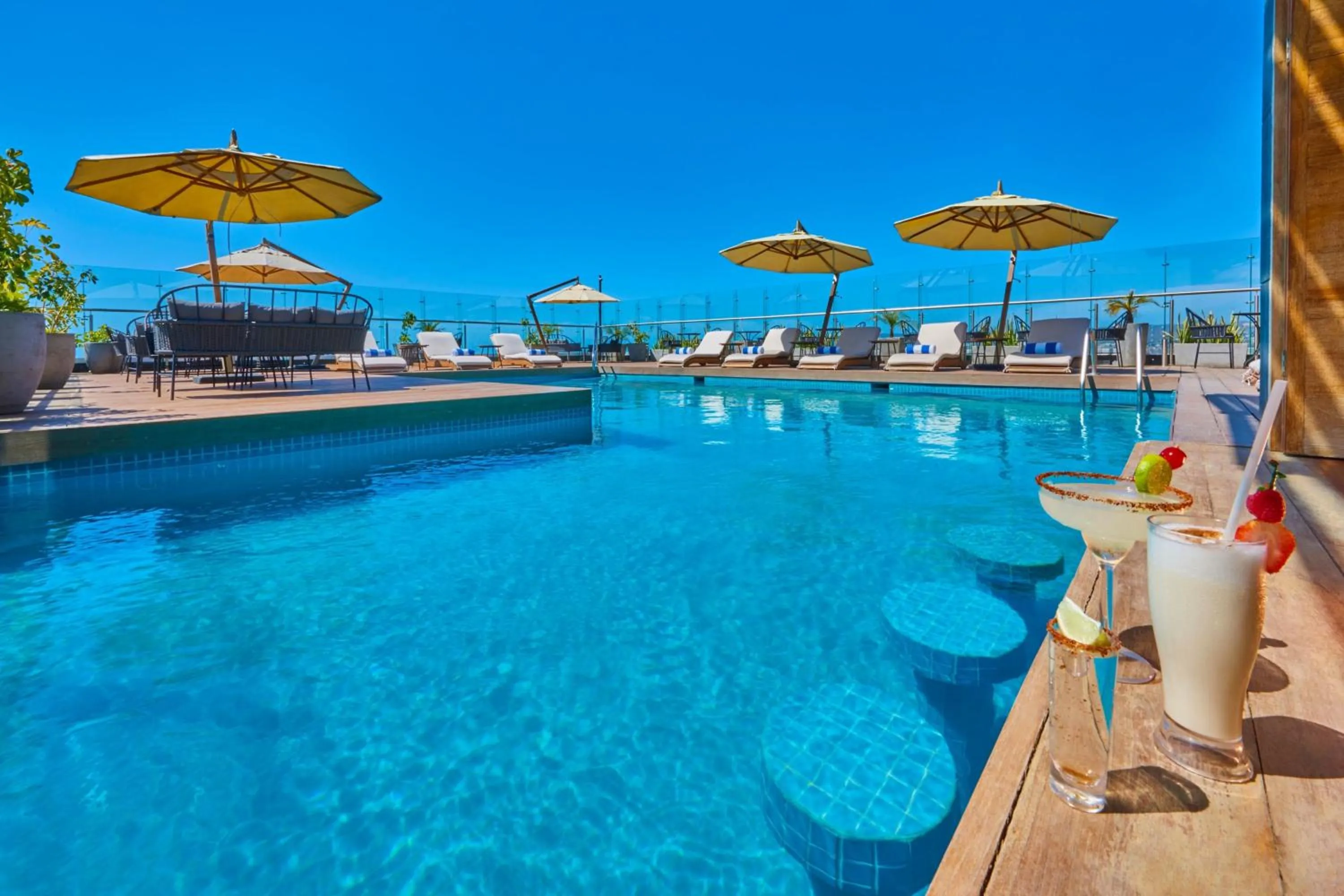 Swimming pool in City Express Plus by Marriott Ensenada