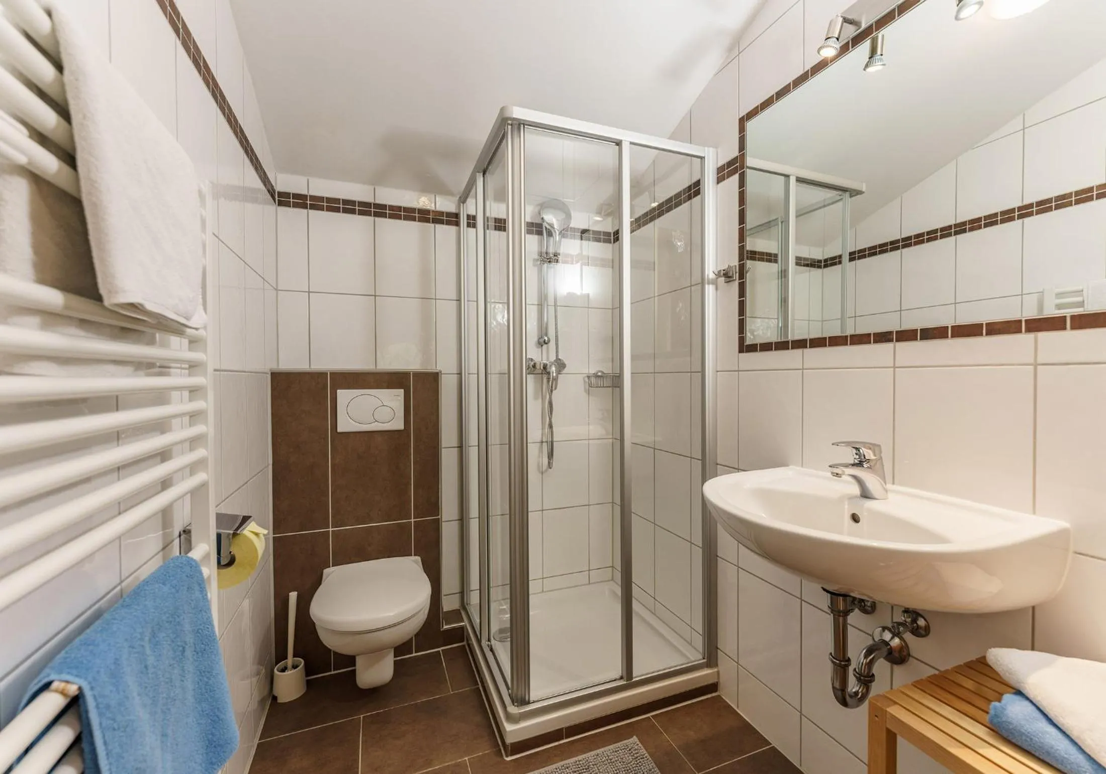 Bathroom in Appartements Naturnah