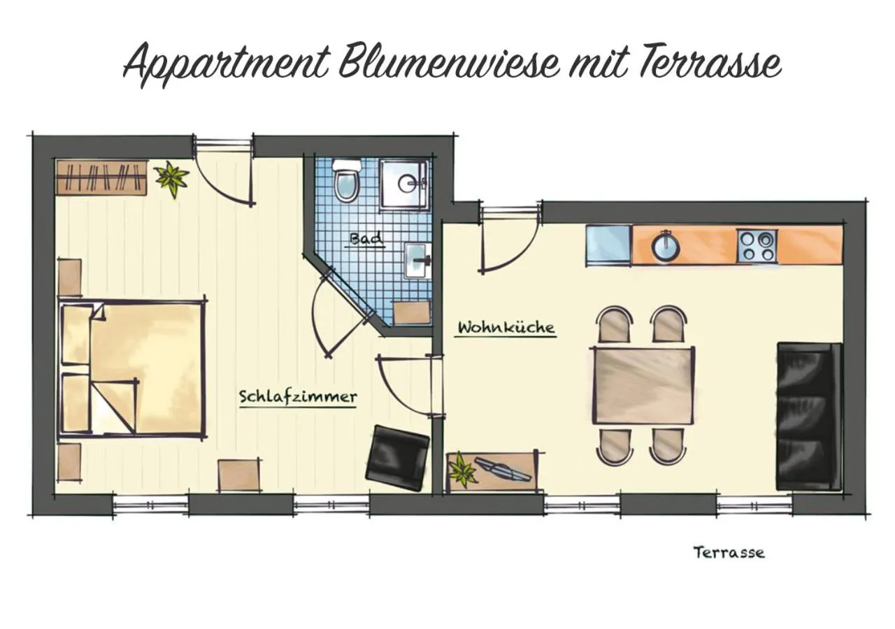 Floor plan in Appartements Naturnah