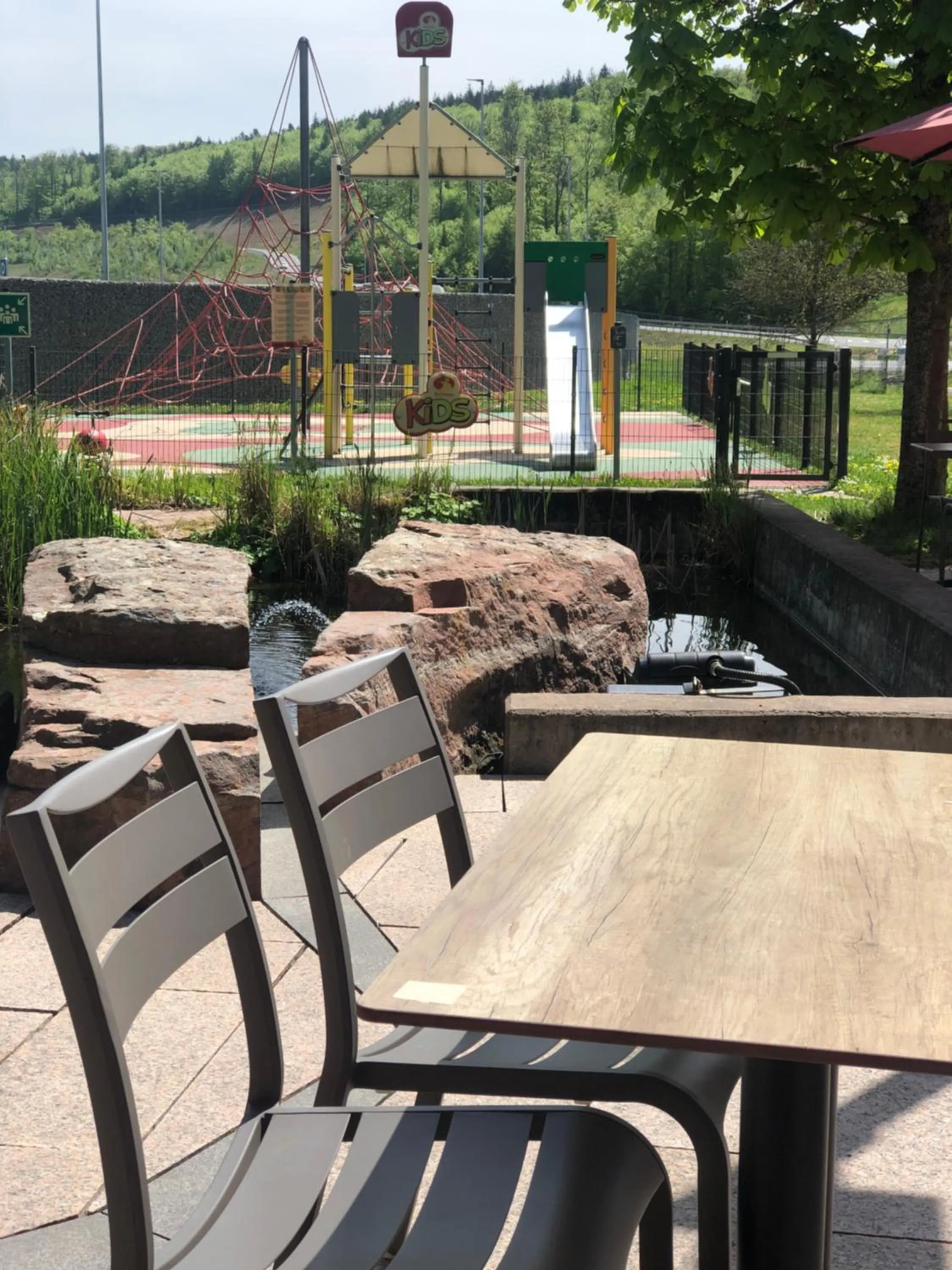 Balcony/Terrace in Serways Hotel Spessart