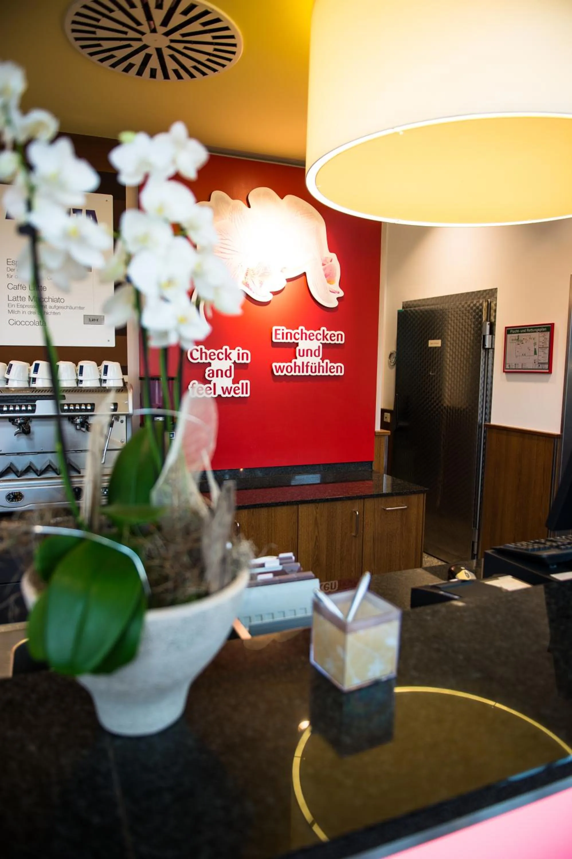 Lobby or reception in Serways Hotel Spessart