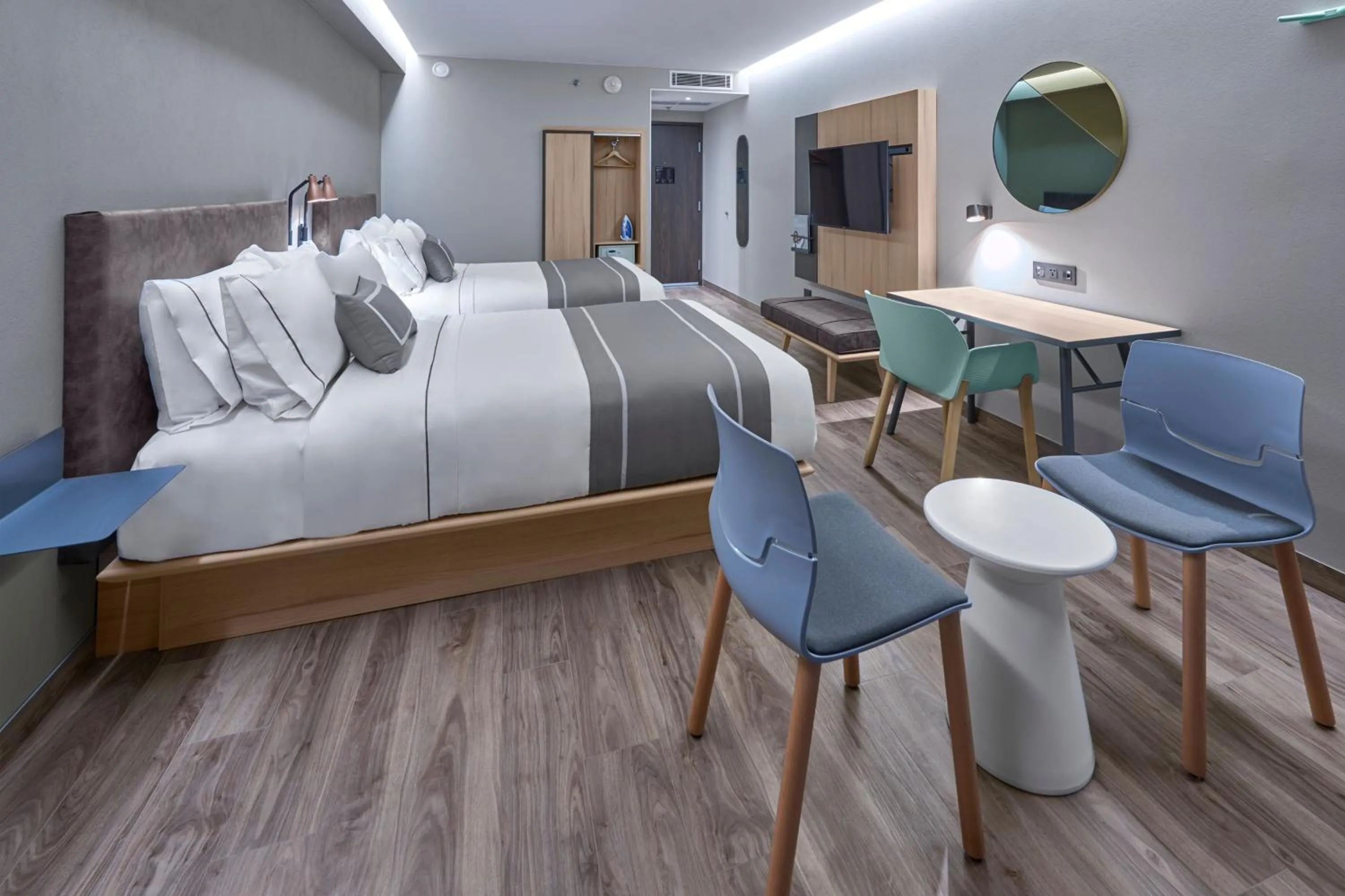 Bedroom, Bed in City Express Plus by Marriott Tijuana