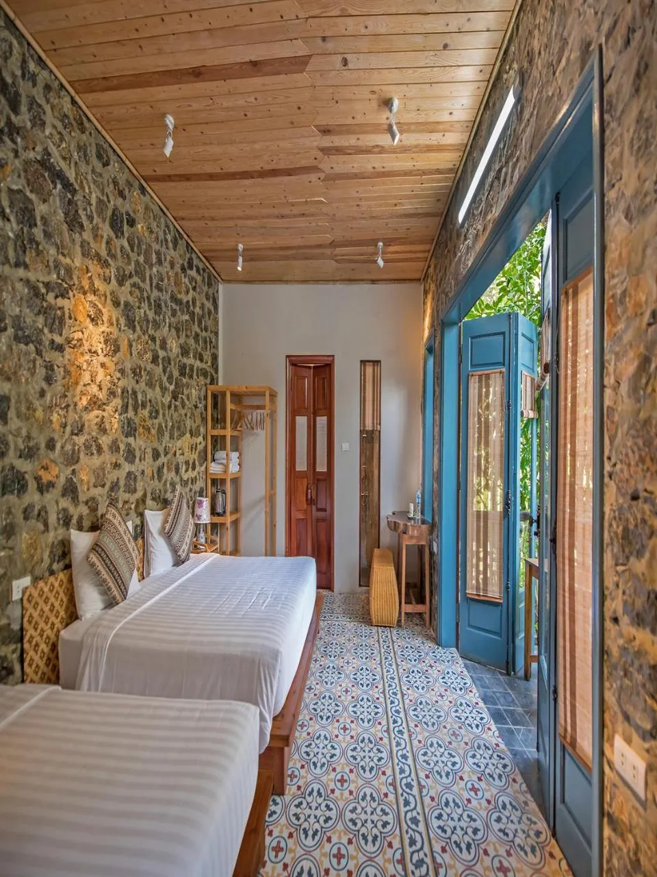 Bed in LittleTamCoc Boutique Villa Ninh Binh