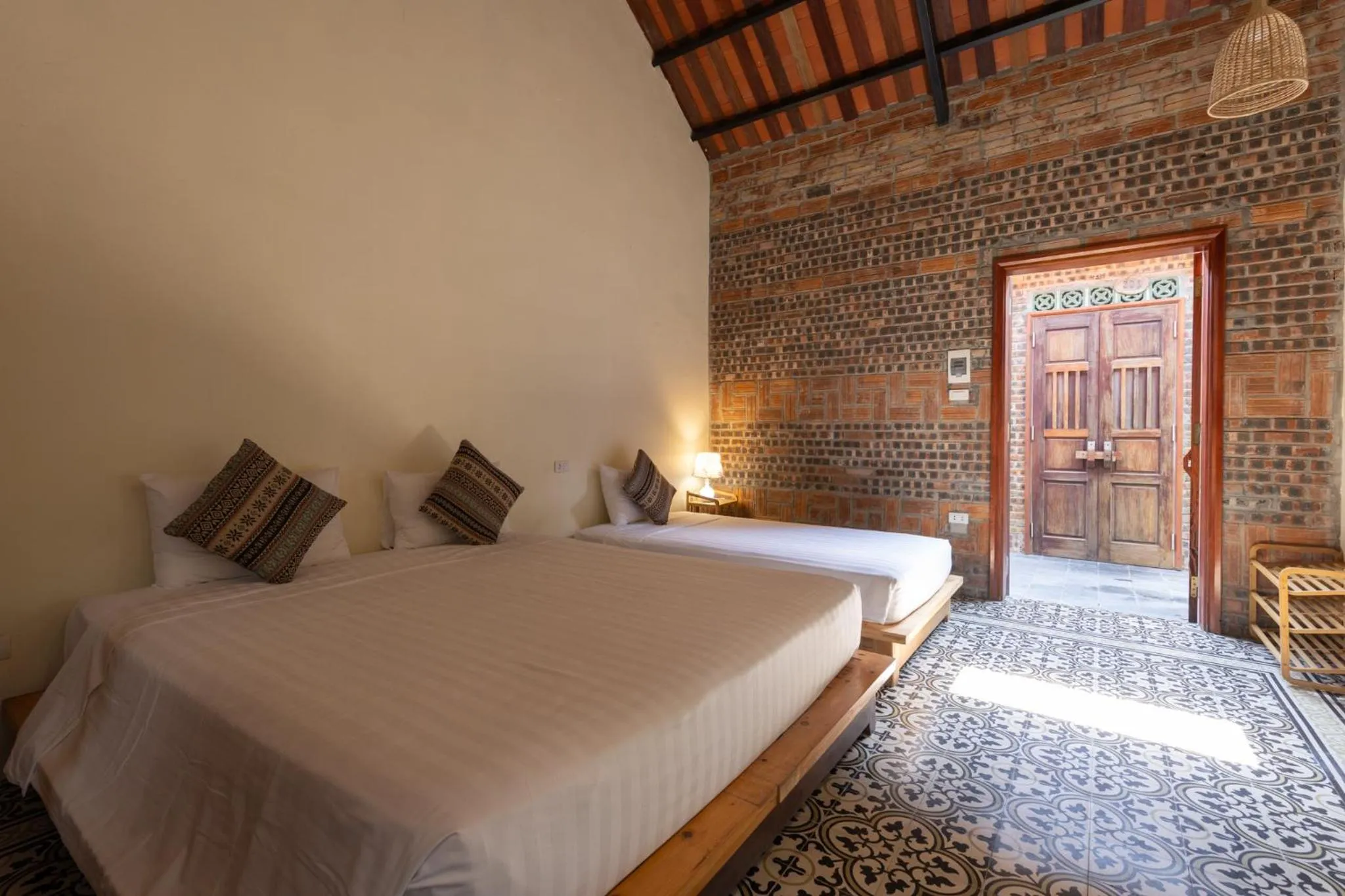 Bedroom, Bed in LittleTamCoc Boutique Villa Ninh Binh
