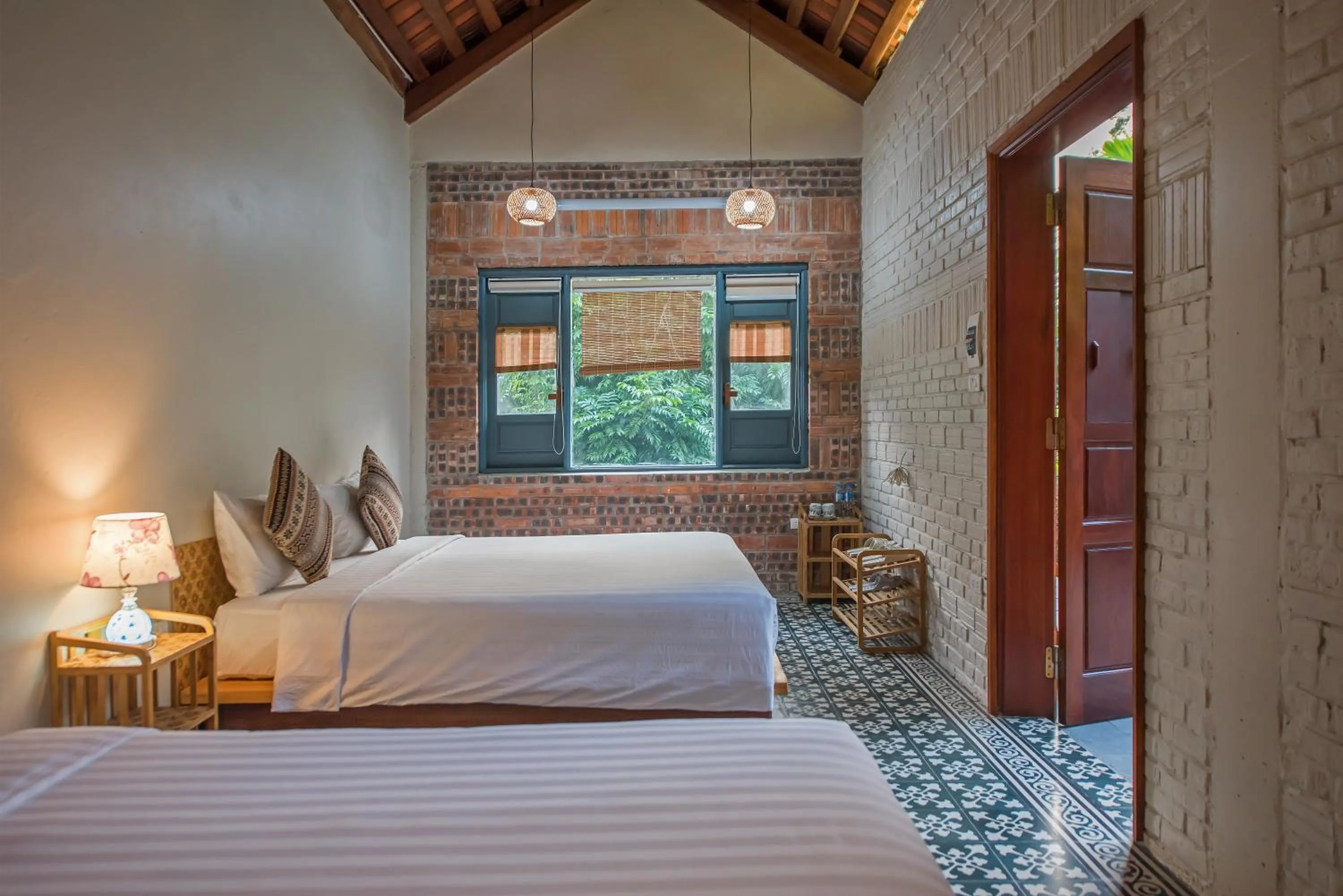Bedroom, Bed in LittleTamCoc Boutique Villa Ninh Binh