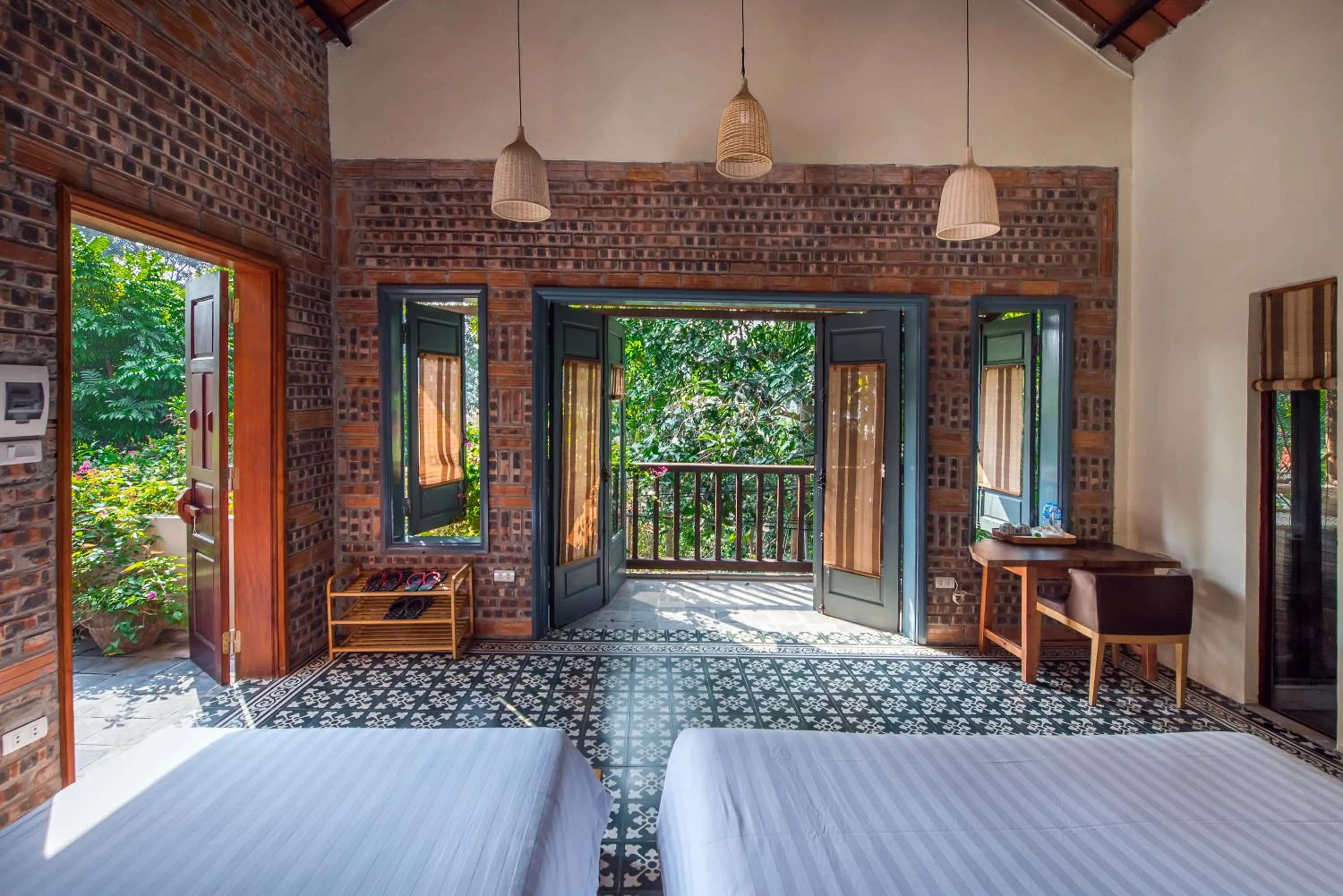 Bedroom, Bed in LittleTamCoc Boutique Villa Ninh Binh