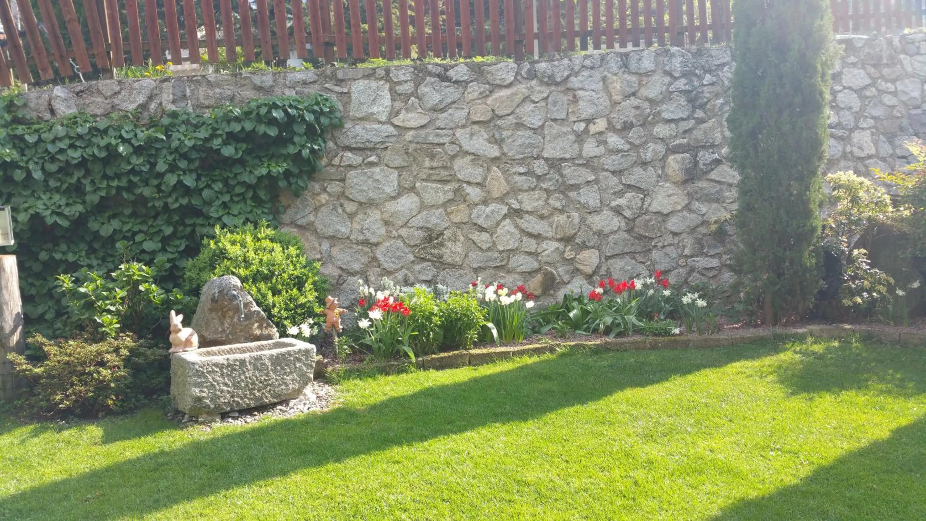 Garden in Appartment Maria