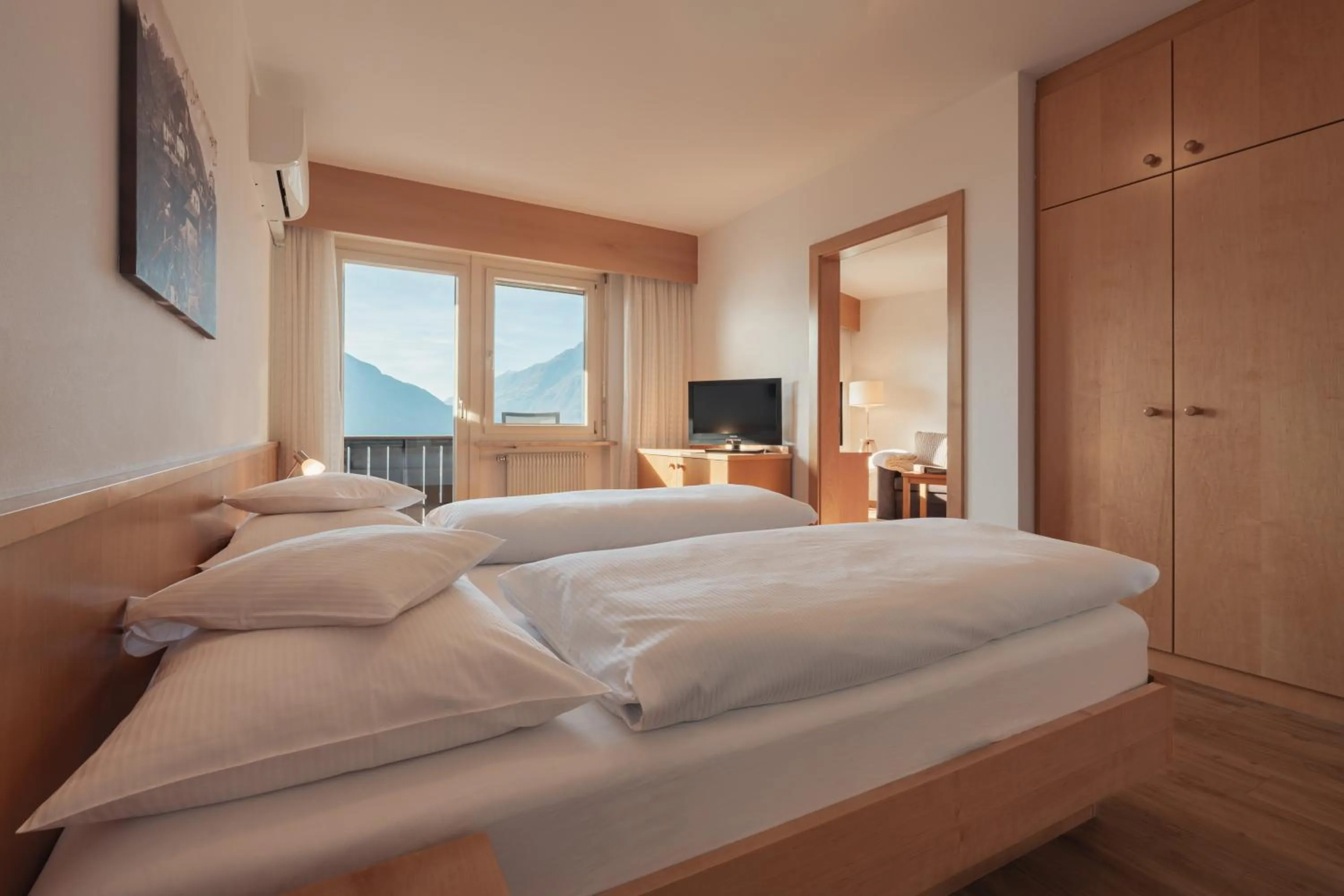 Bedroom, Bed in Appartment Maria