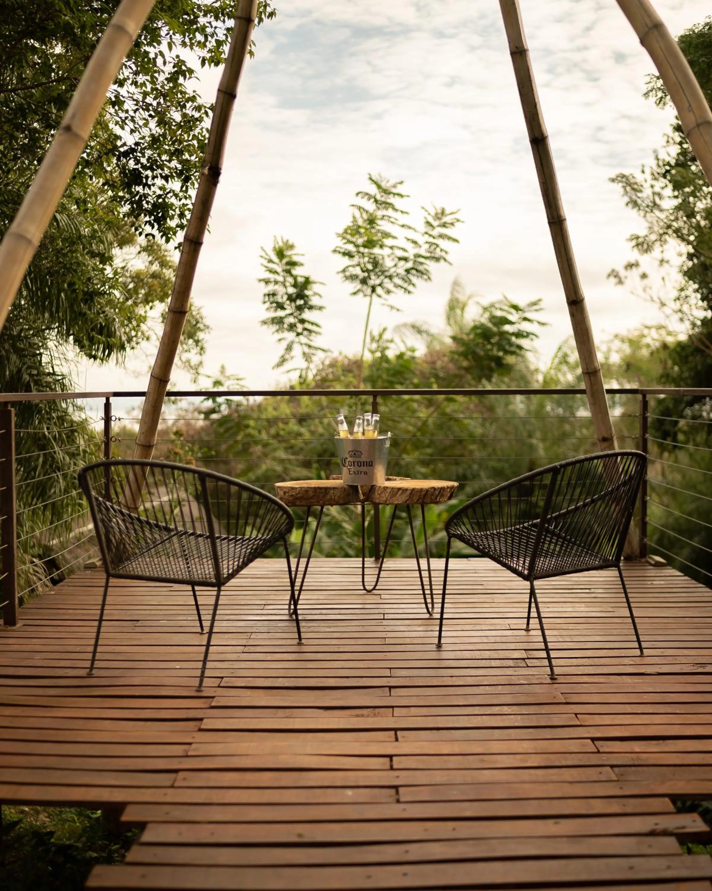 Balcony/Terrace in Tava Glamping Cerro