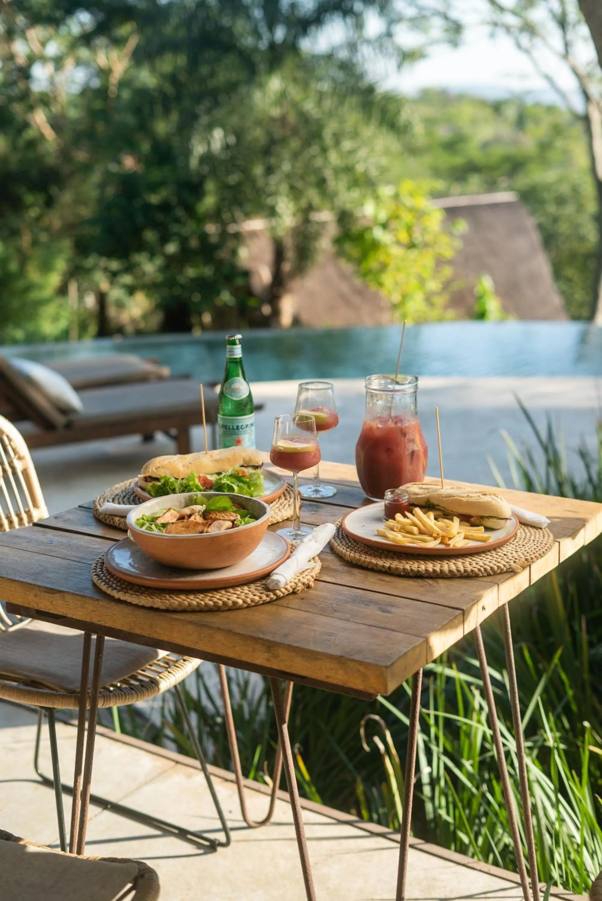 Food and drinks in Tava Glamping Cerro