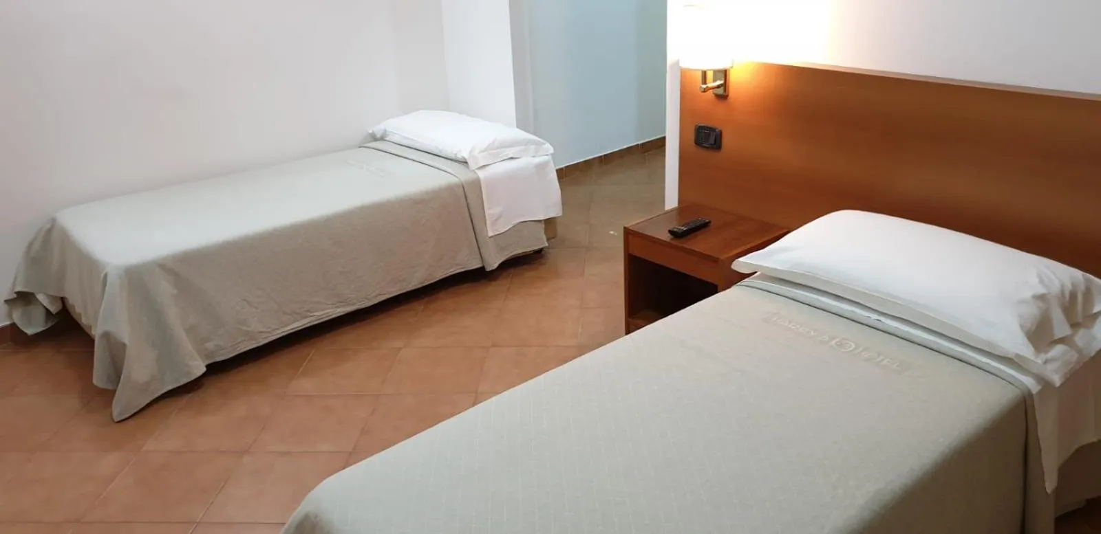 Bed in Grand Hotel Pavone